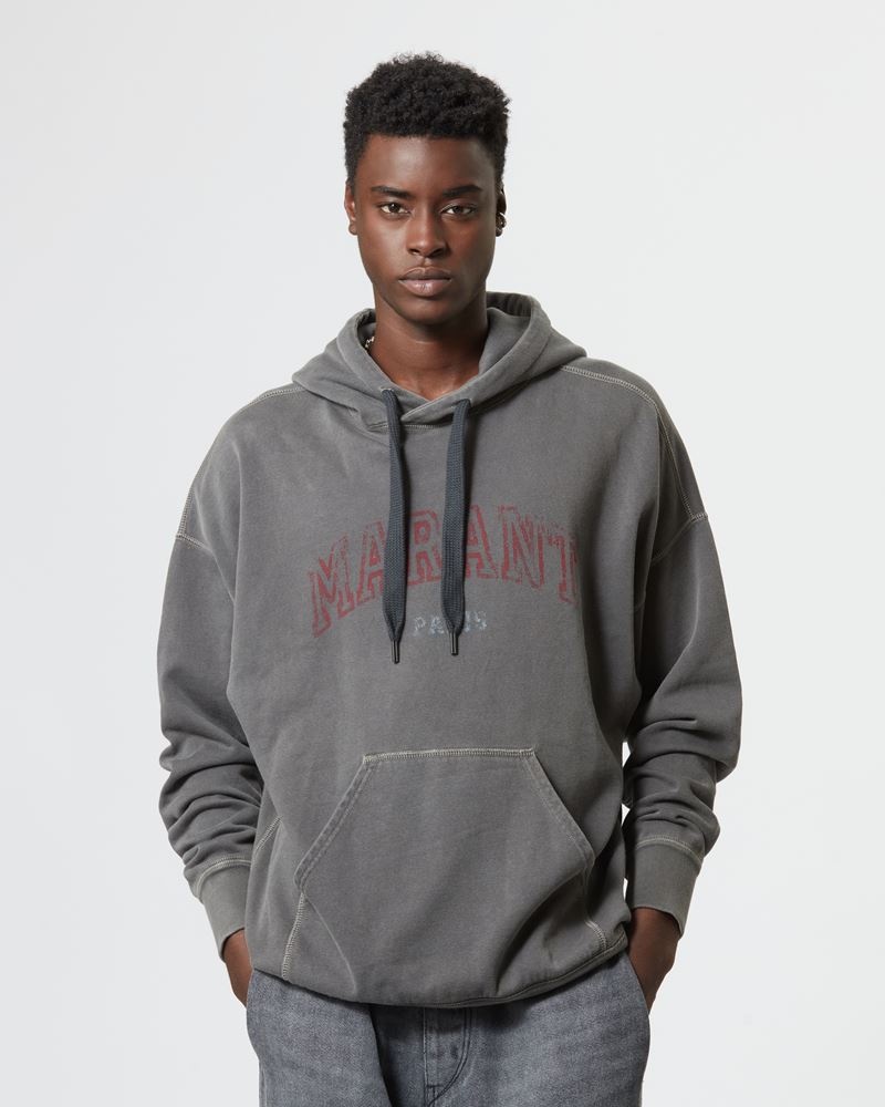 MILEY LOGO HOODED SWEATSHIRT - 4