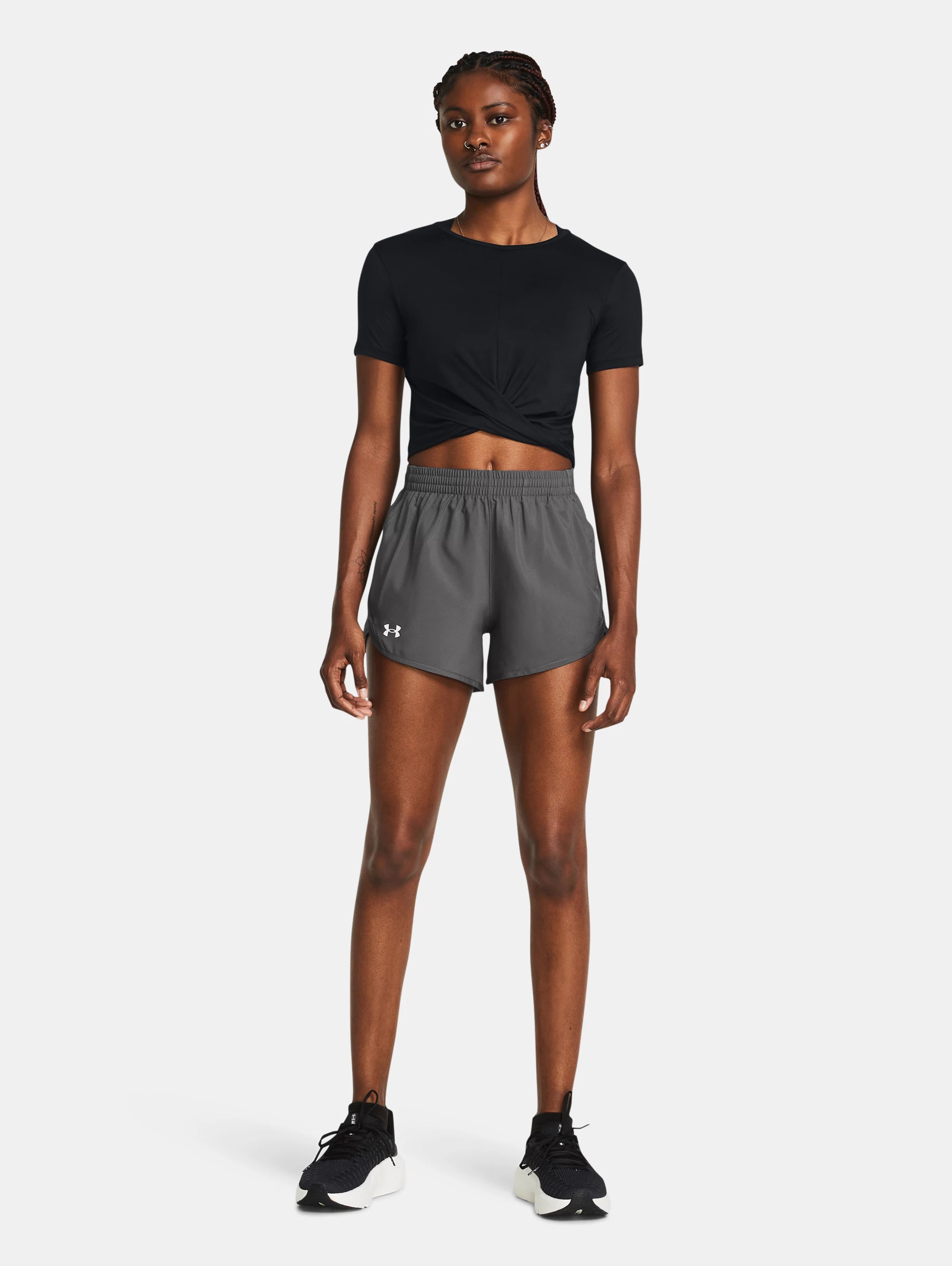Women's UA Fly-By Unlined 3" Shorts - 5