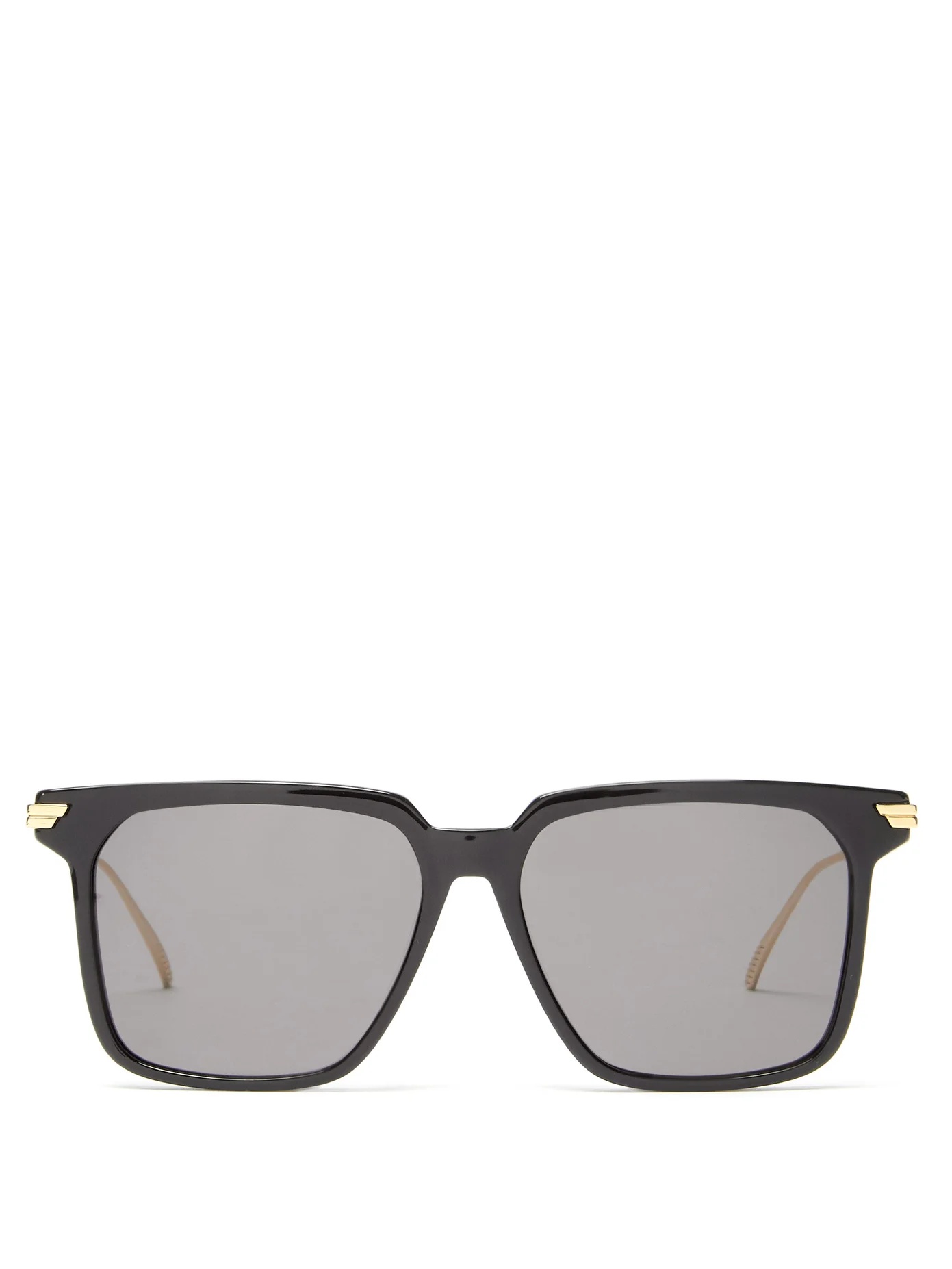 Square acetate sunglasses - 1