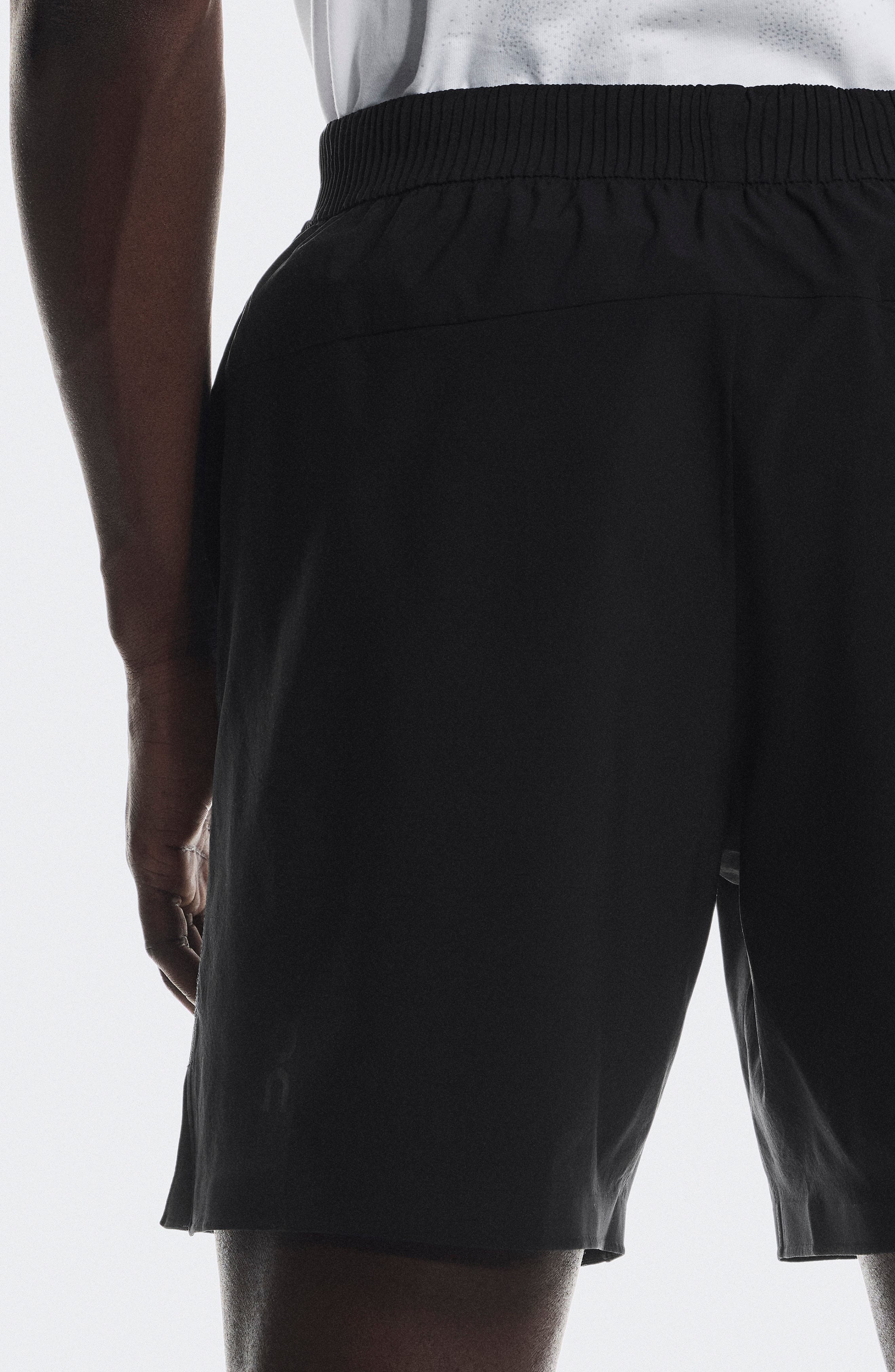 On Focus Stretch Running Shorts in Black at Nordstrom - 3