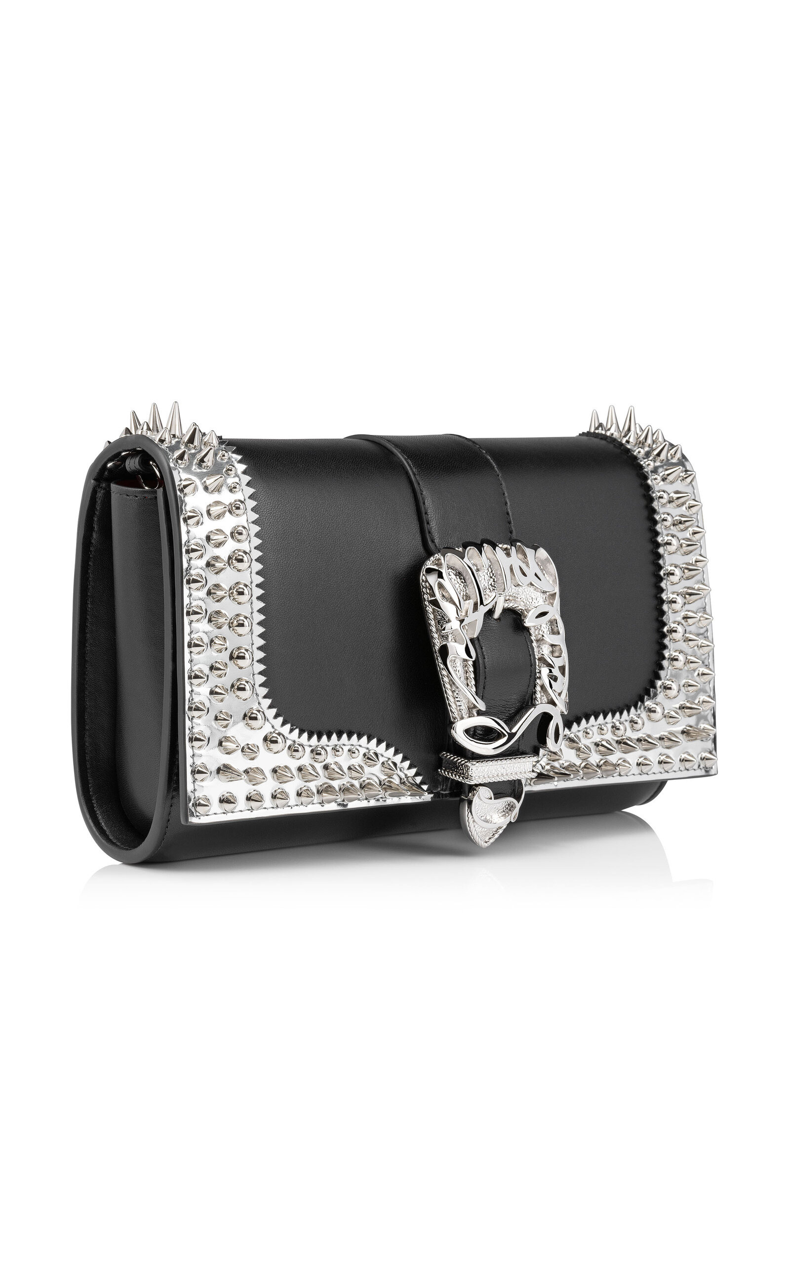 Paloma Embellished Leather Bag black - 4