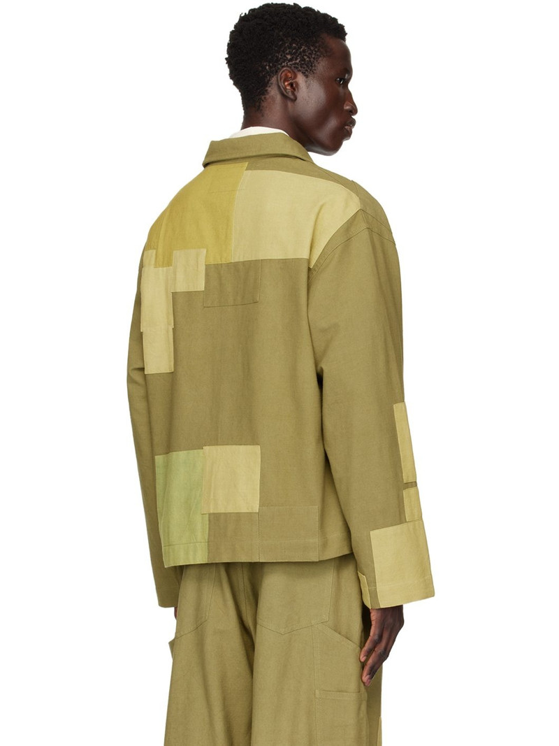 Khaki Short On Time Jacket 3