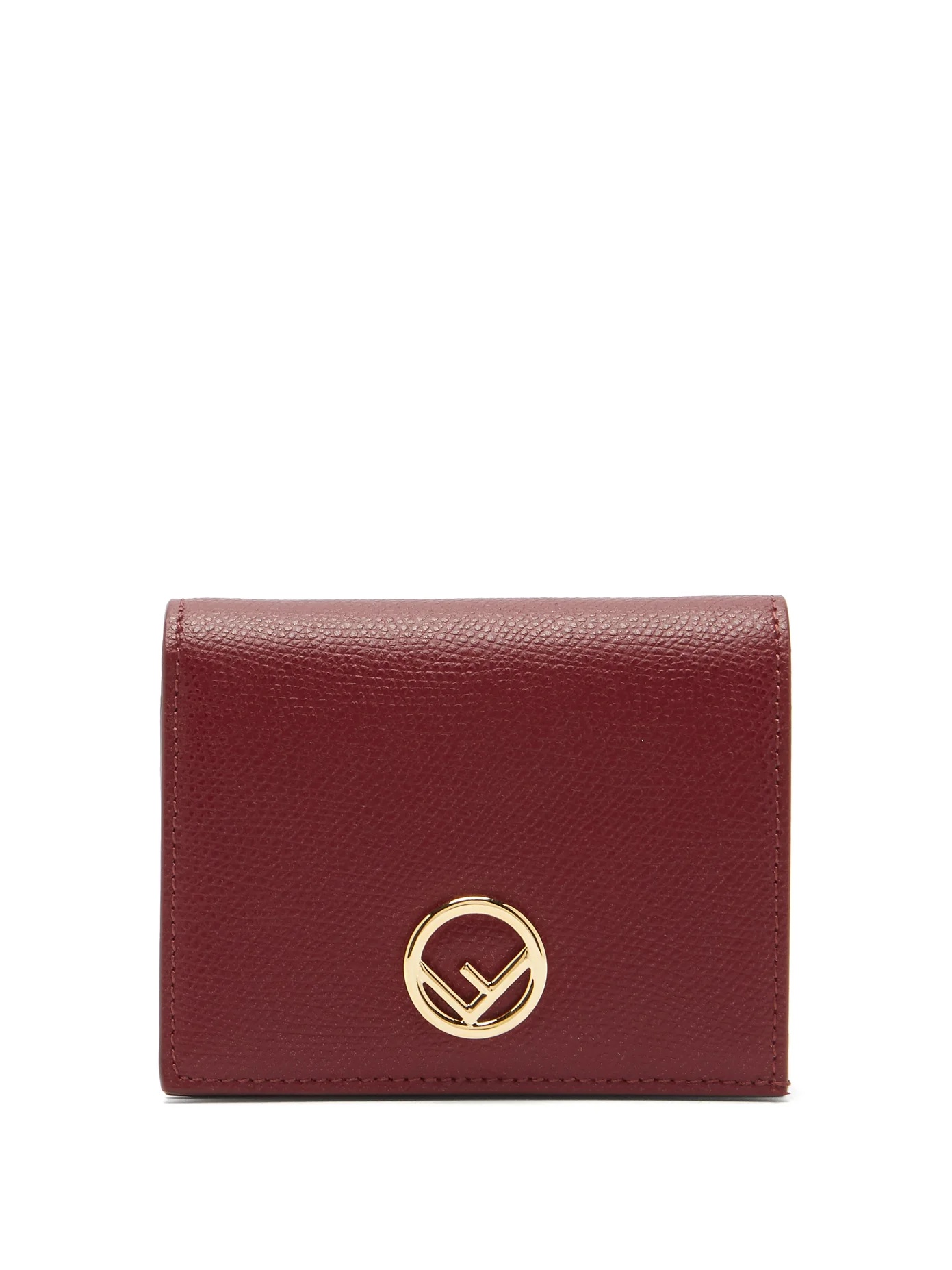 F is Fendi grained-leather wallet - 1