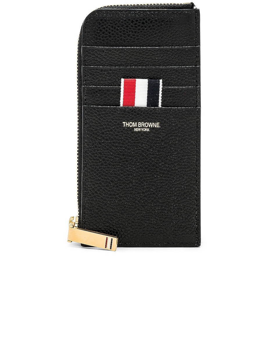 Pebble Grain Half-Zip Wallet - 1