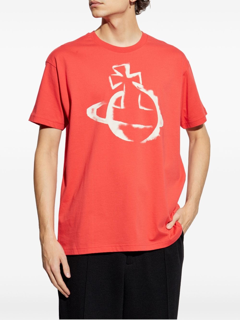 Orb-print T-shirt - 3