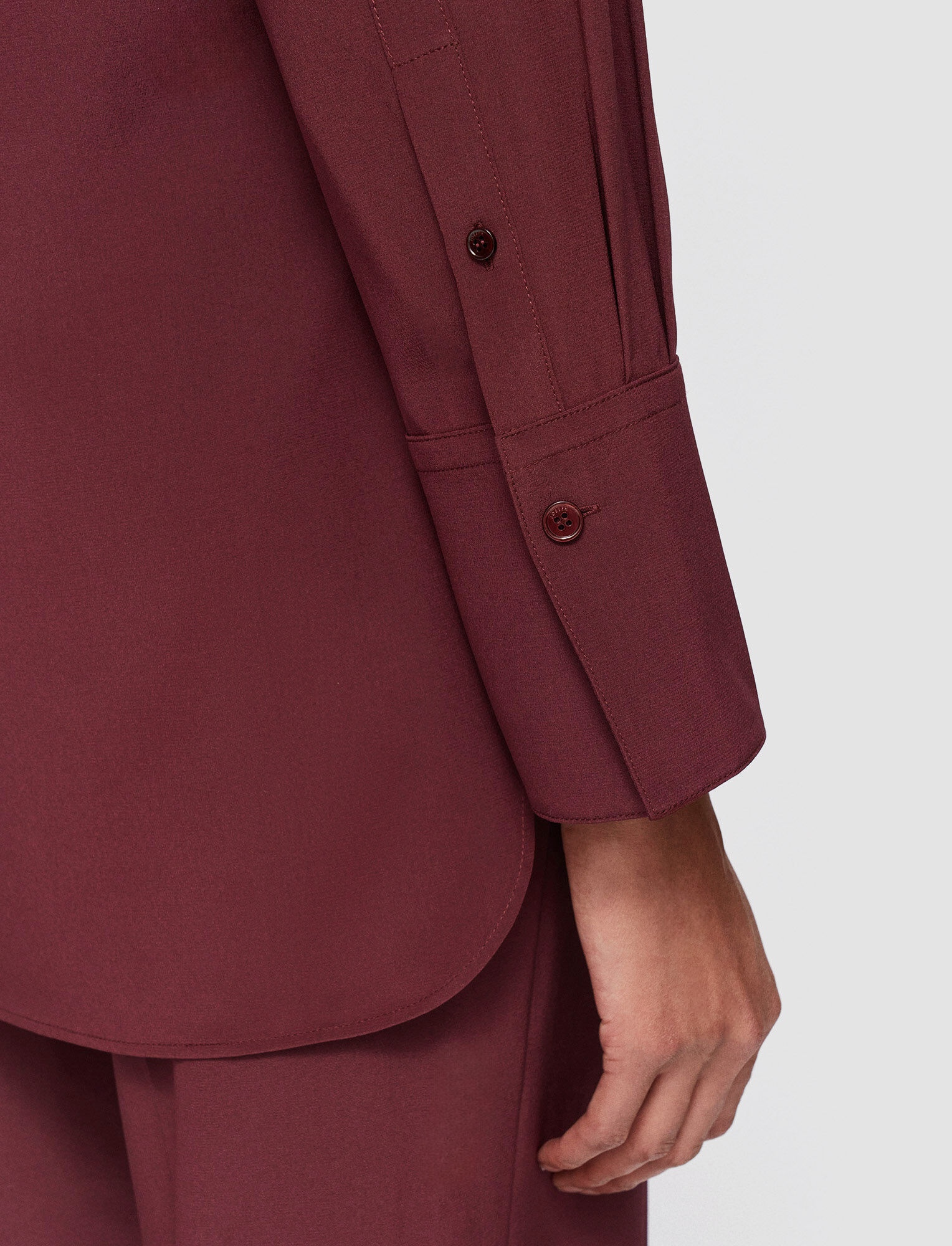 Silk Crepe de Chine Joe Blouse - 5