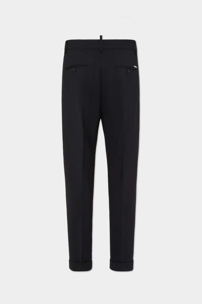 ONE PLEAT WOOL PANT - 2