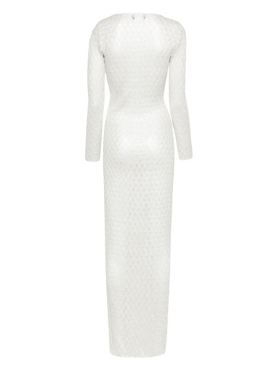 Missoni lace-effect lurex-detailed dress outlook