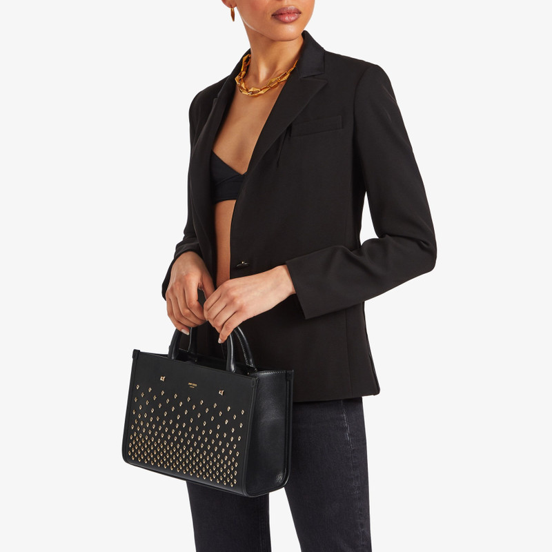 JIMMY CHOO Varenne S Tote
Black Leather Tote Bag with Studs outlook