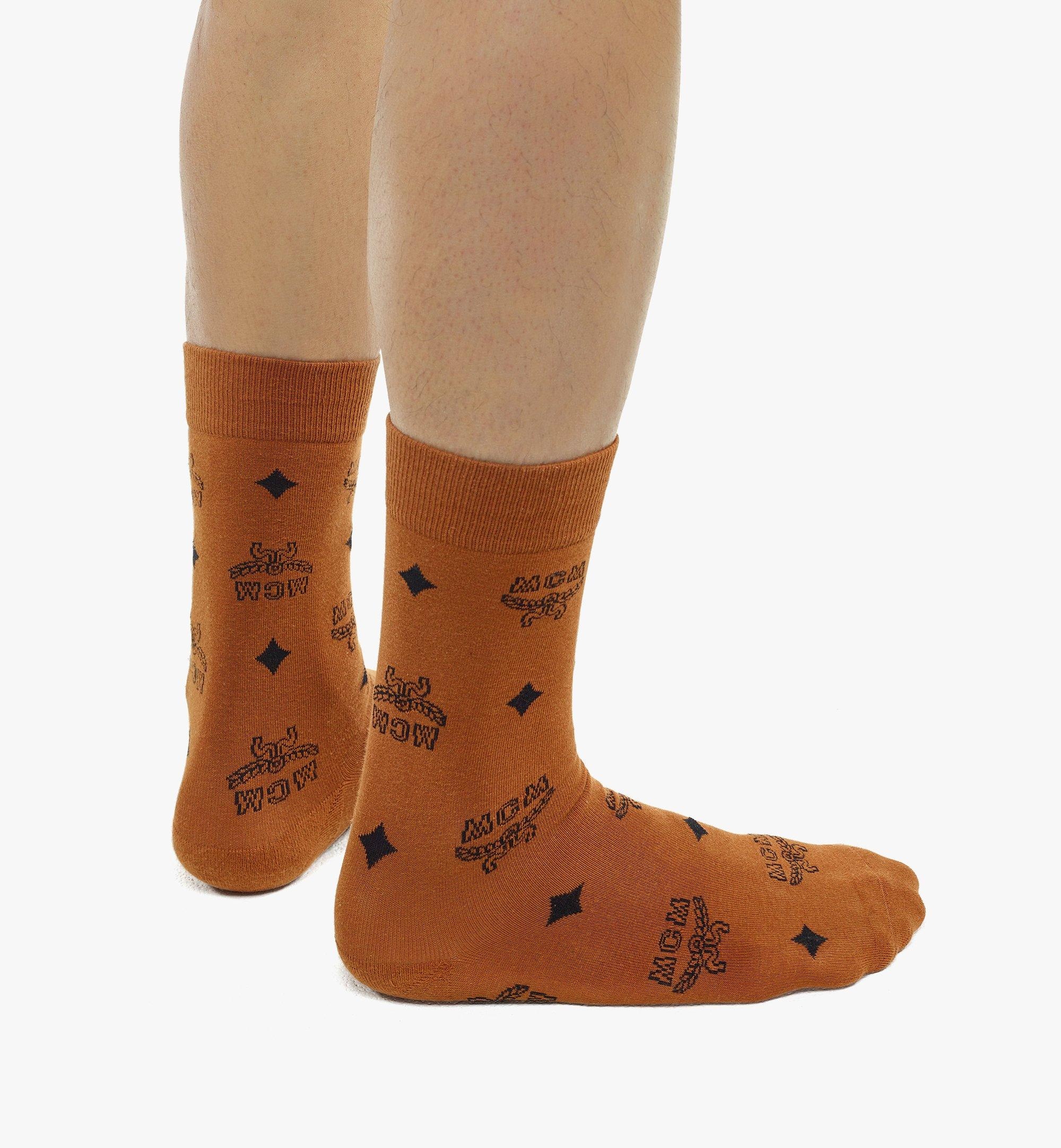 Monogram Knit Socks - 5