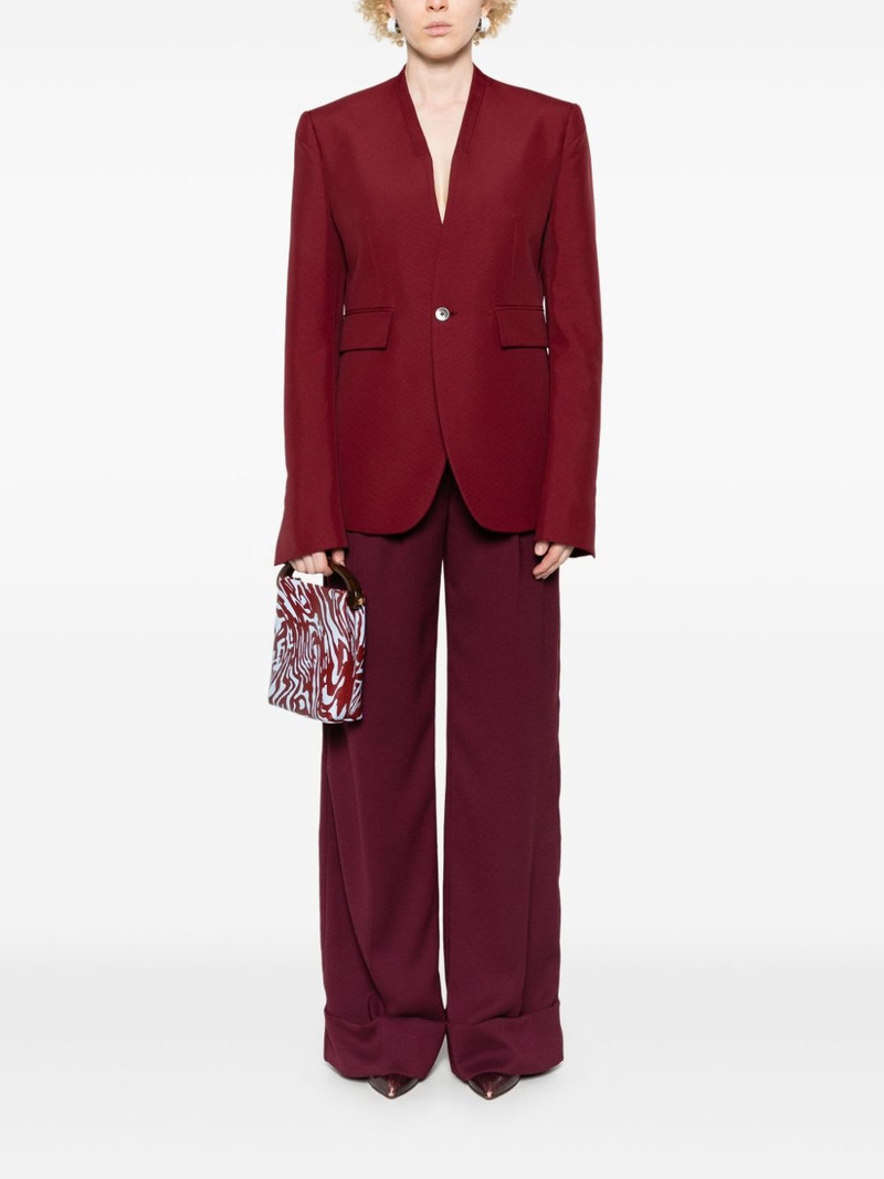 SAPIO no-lapels blazer outlook