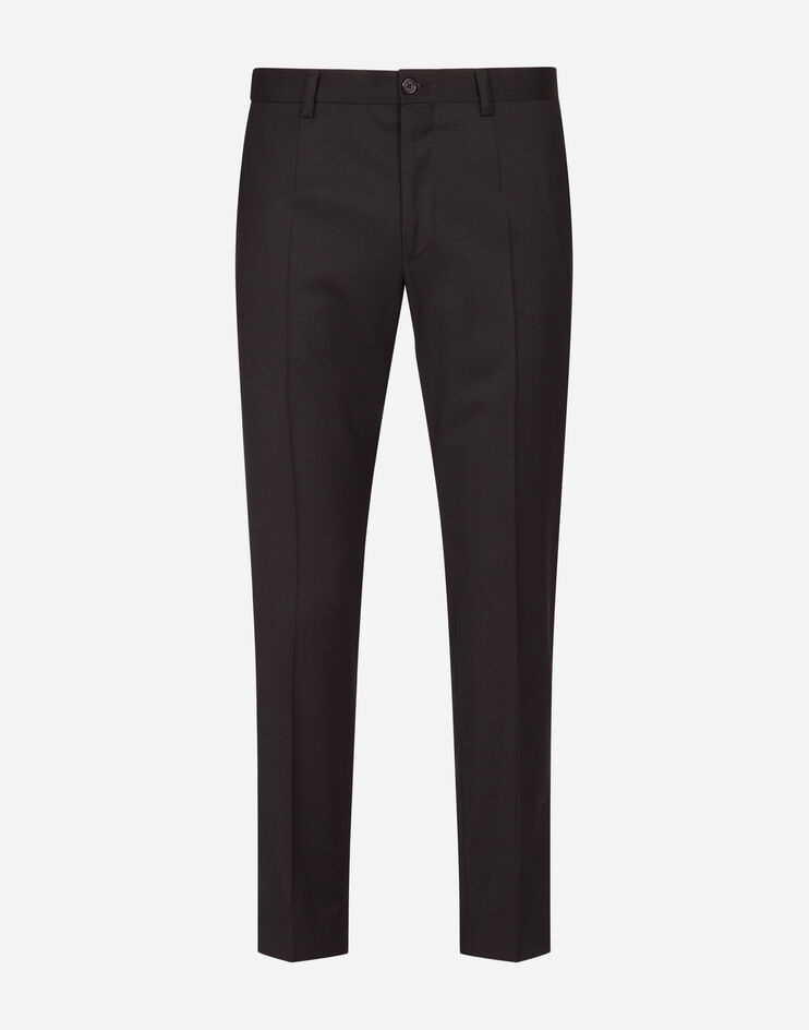 Stretch wool pants - 3