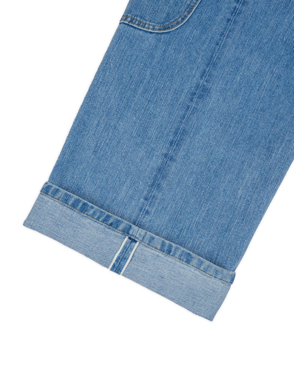 Type 02 14.1oz Selvedge Denim Pant - Washed Indigo - 4