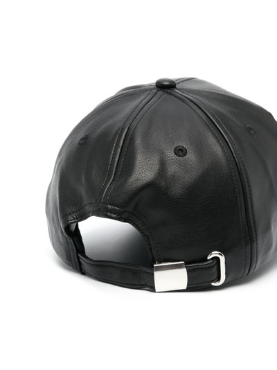 STAND STUDIO Cia faux-leather cap outlook