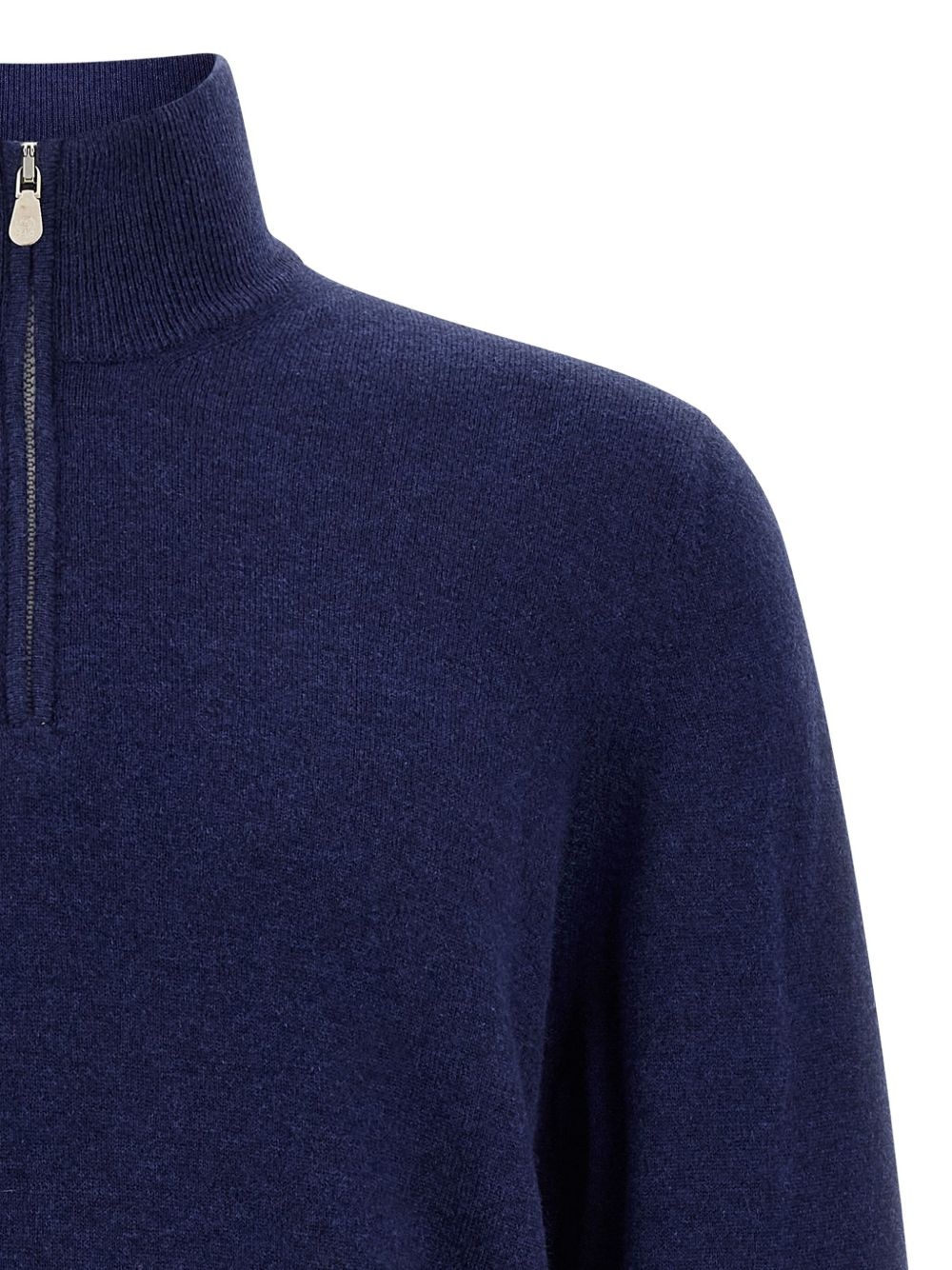 turtleneck half-zip sweater - 3