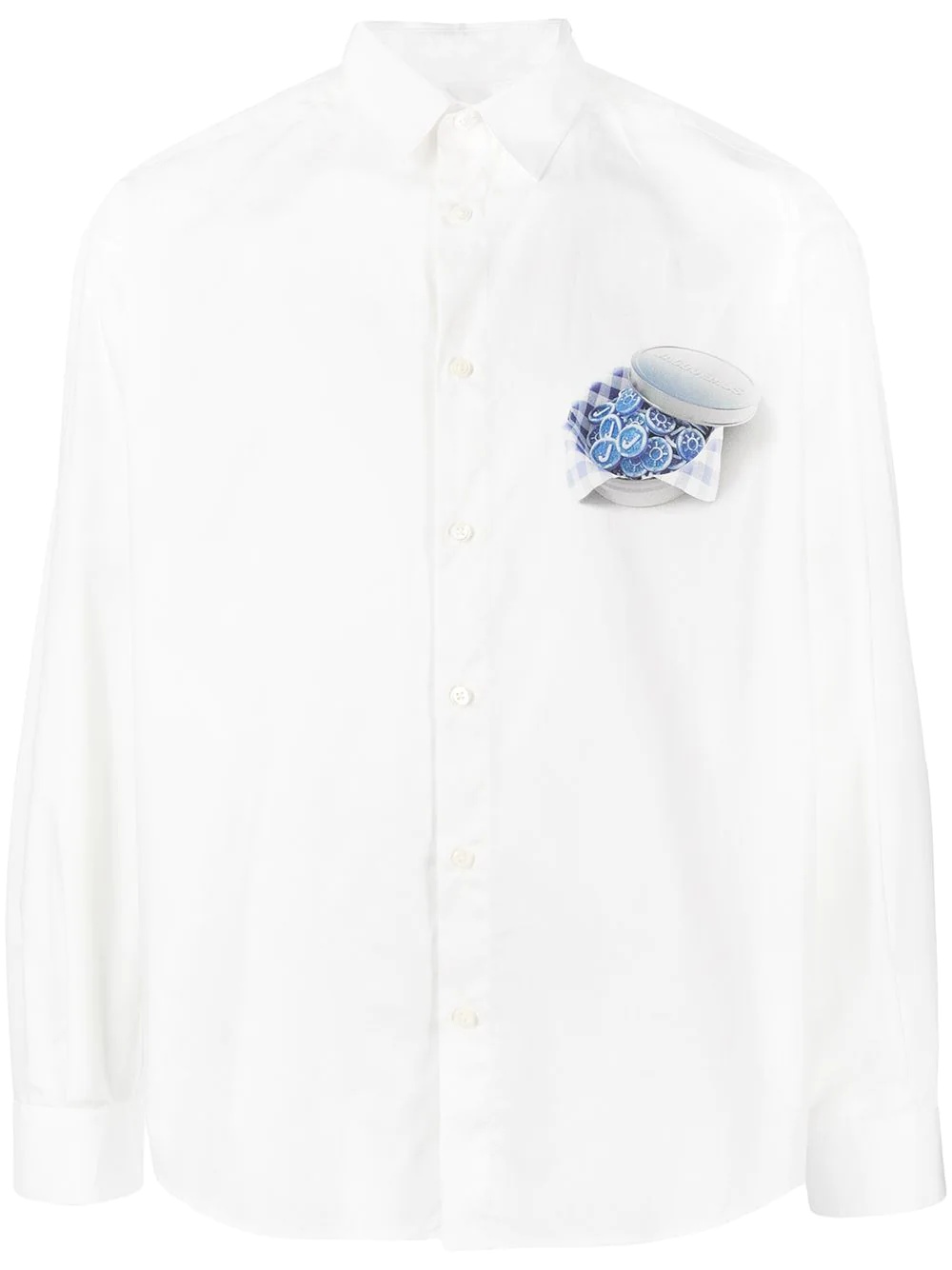 Simon candy box-print shirt - 1