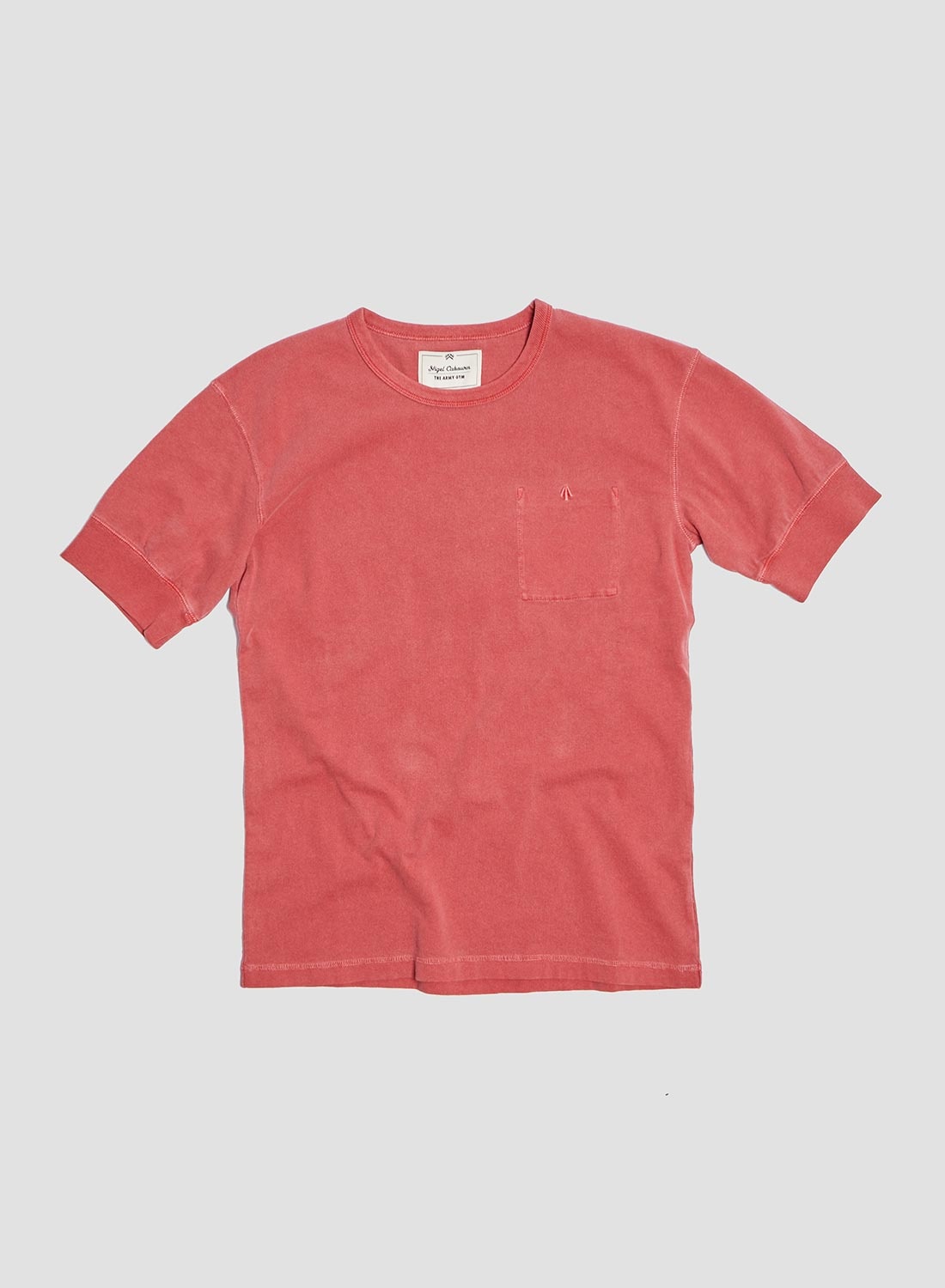 Military Tee in Vintage Red - 1