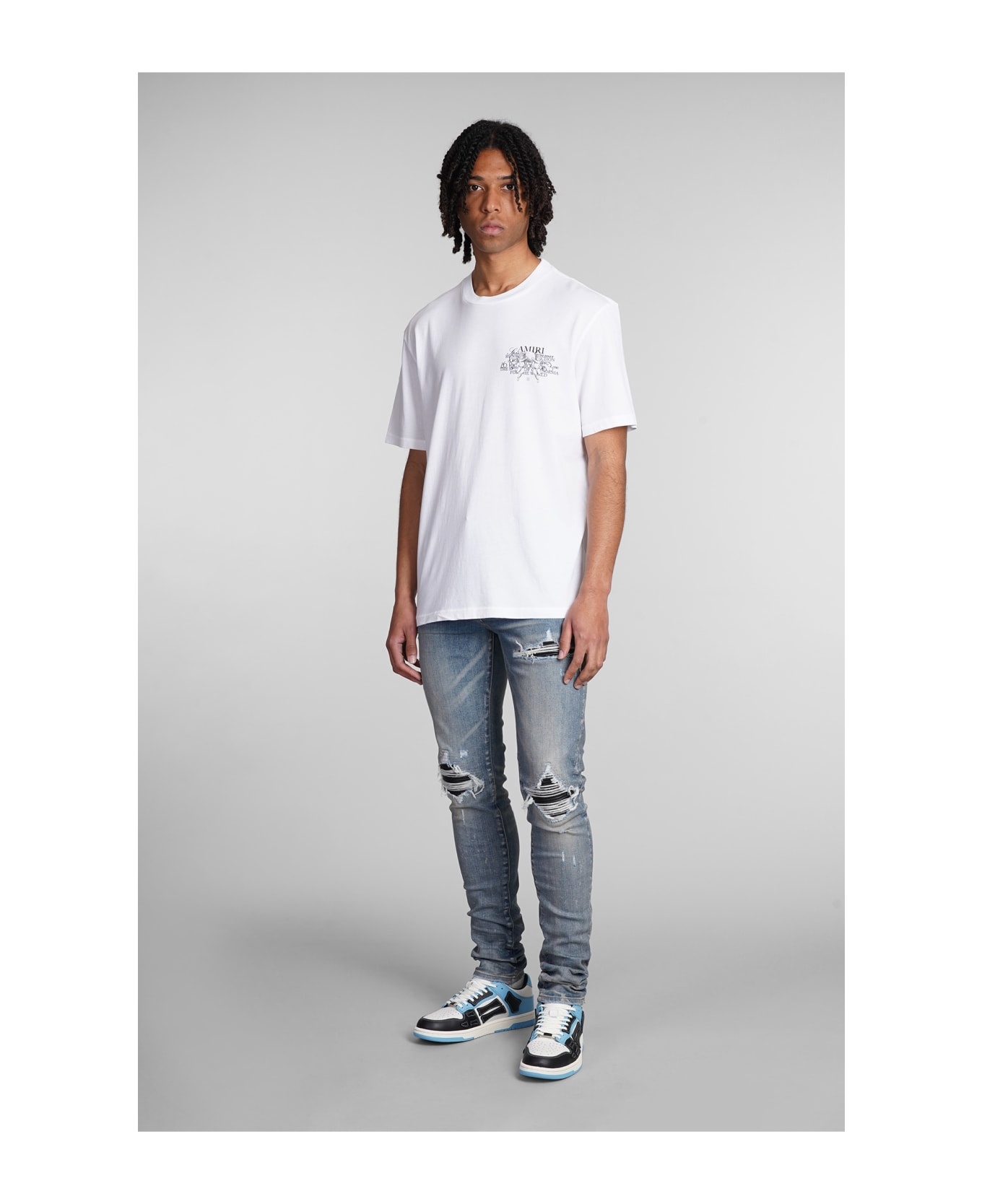 T-shirt In White Cotton - 2