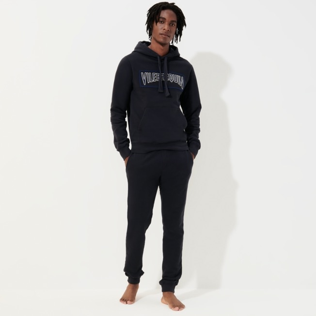 Men Joggers Cotton Pants Solid - 4