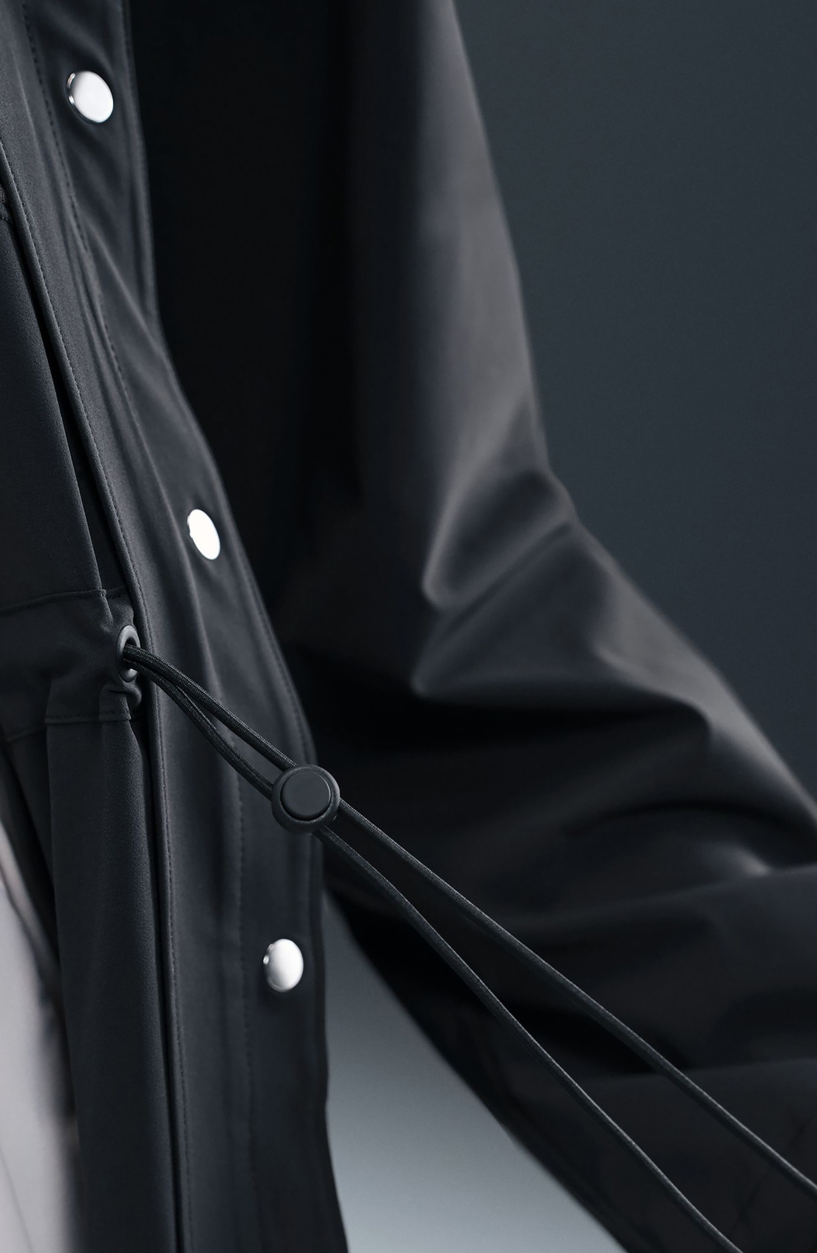 Nike 24.7 PerfectStretch Dri-FIT Trench Coat in Black/Dark Smoke Grey at Nordstrom - 8