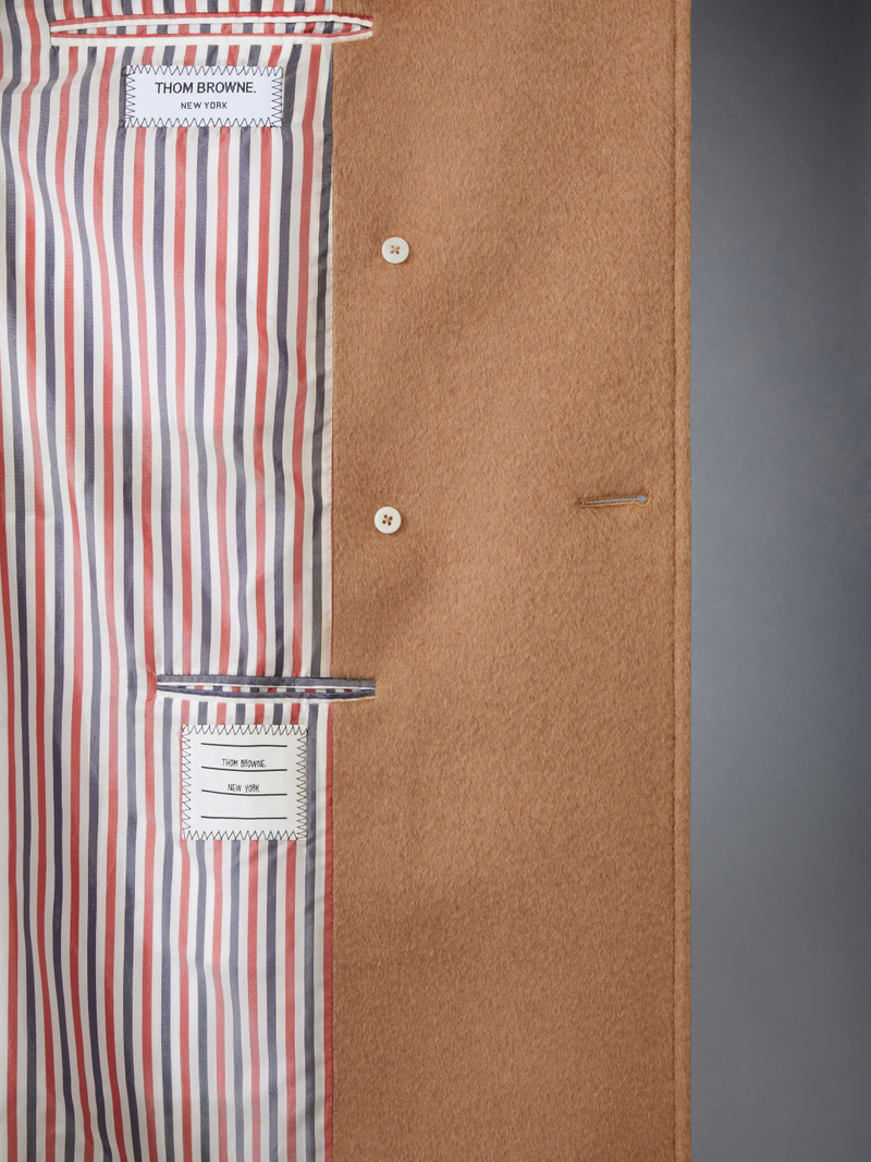 Camel Hair Elongated Trench Coat 5