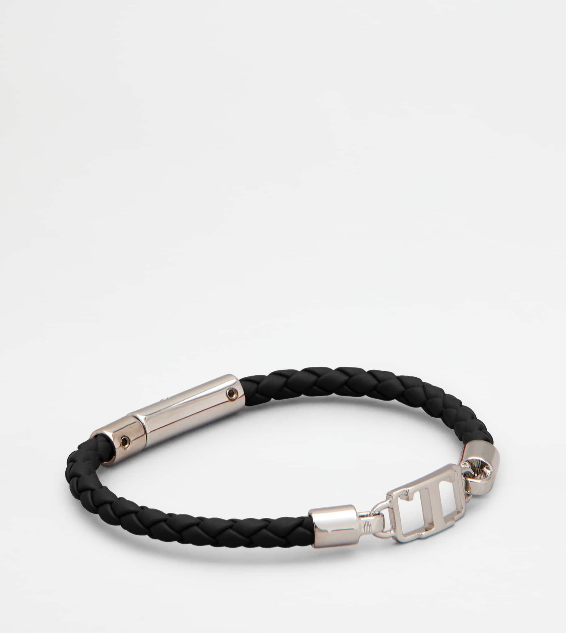 BRACELET IN LEATHER - BLACK - 2