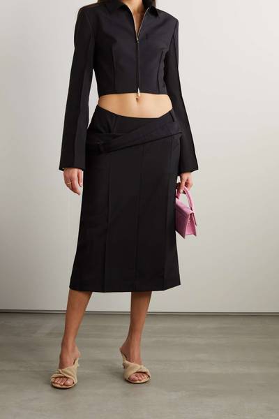 JACQUEMUS Limao cropped wool jacket outlook