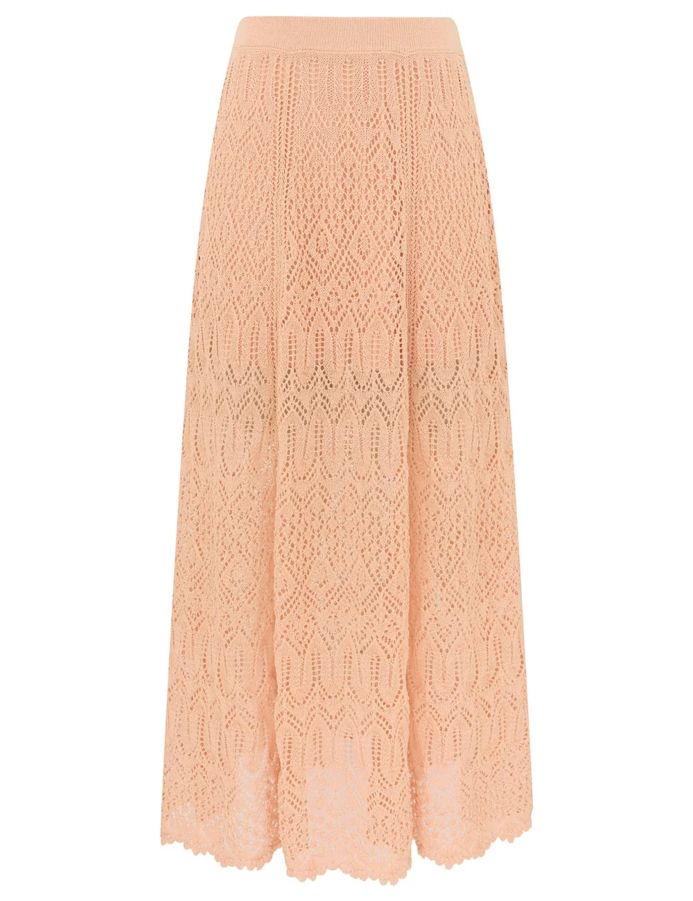 FAIRLIGHT POINTELLE MIDI SKIRT - 1