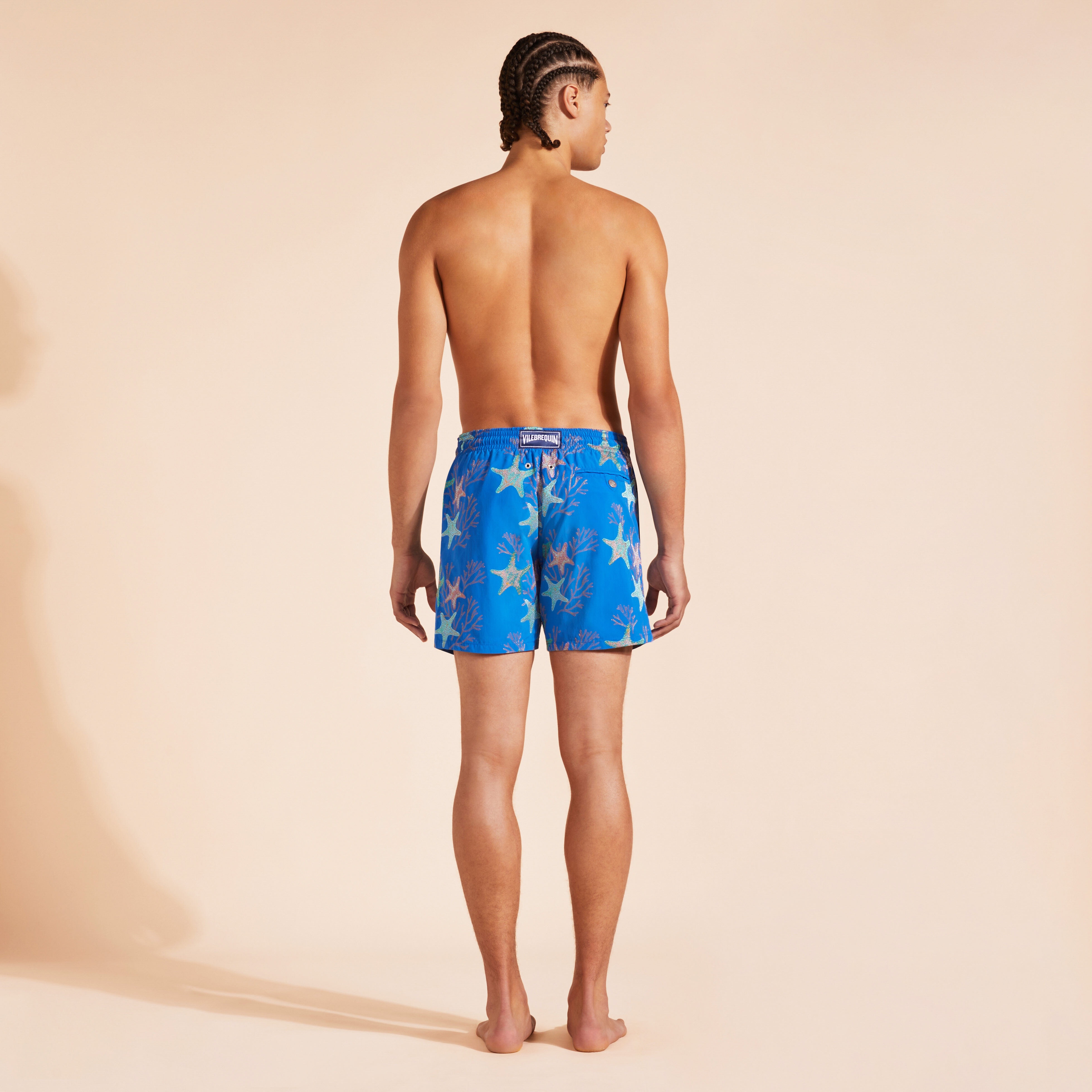 Men Swim Shorts Embroidered Glowed Stars - Limited Edition - 4