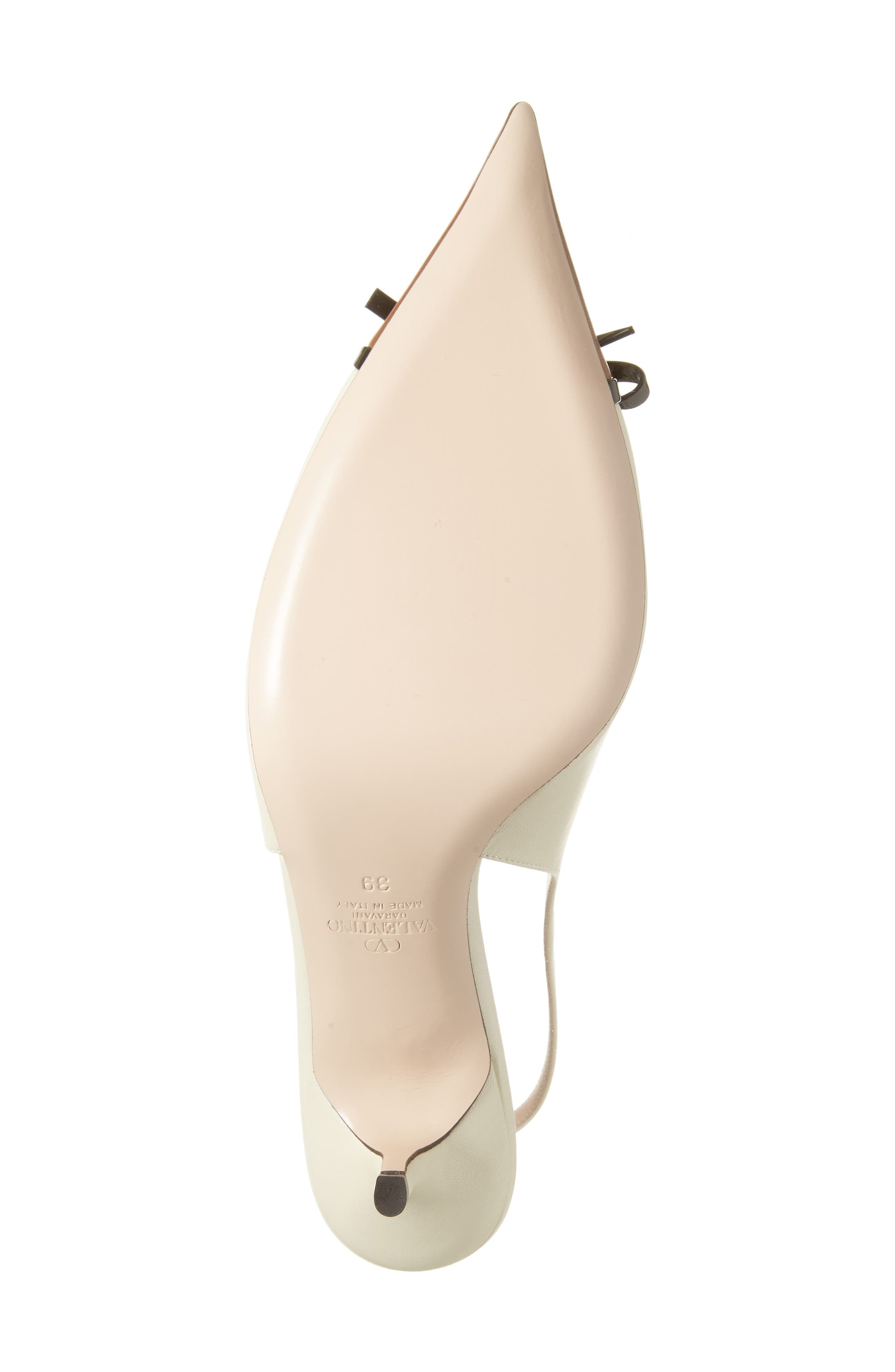 Valentino Garavani Bepointy Slingback Pump in Natural/Tabacco at Nordstrom - 6