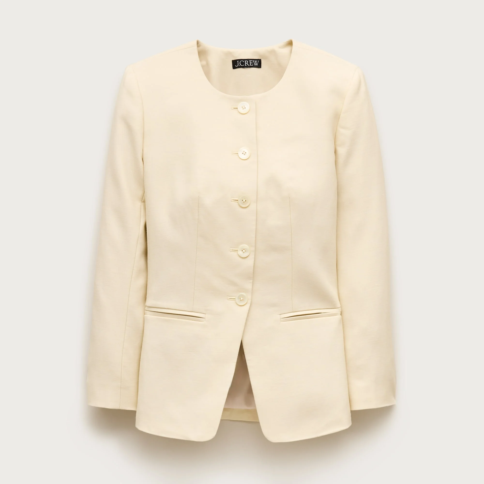 Margeaux lady jacket in Gramercy linen blend - 1