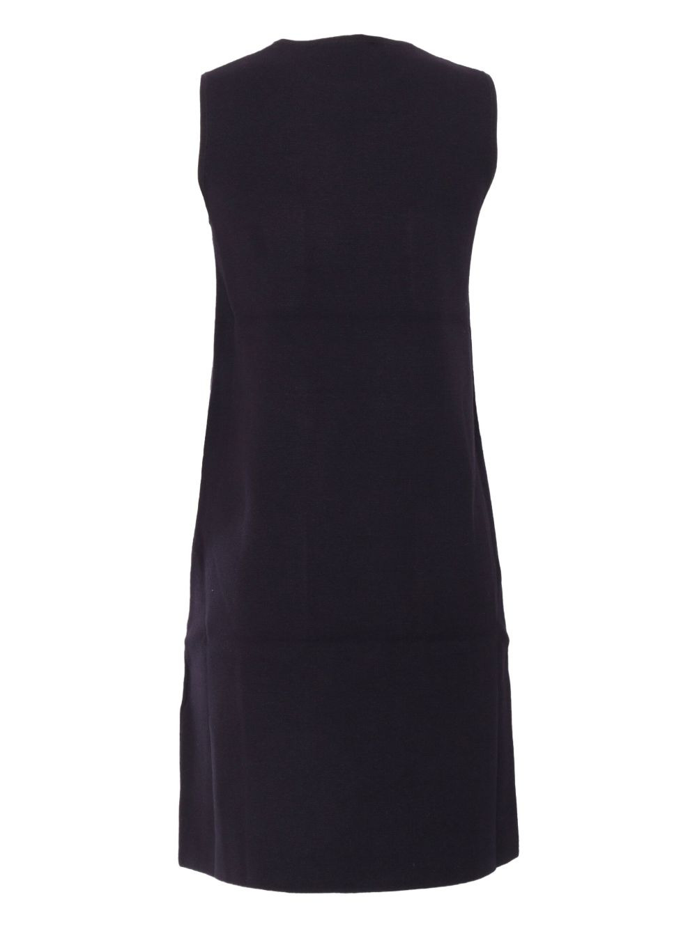 slit-detail mini dress - 2