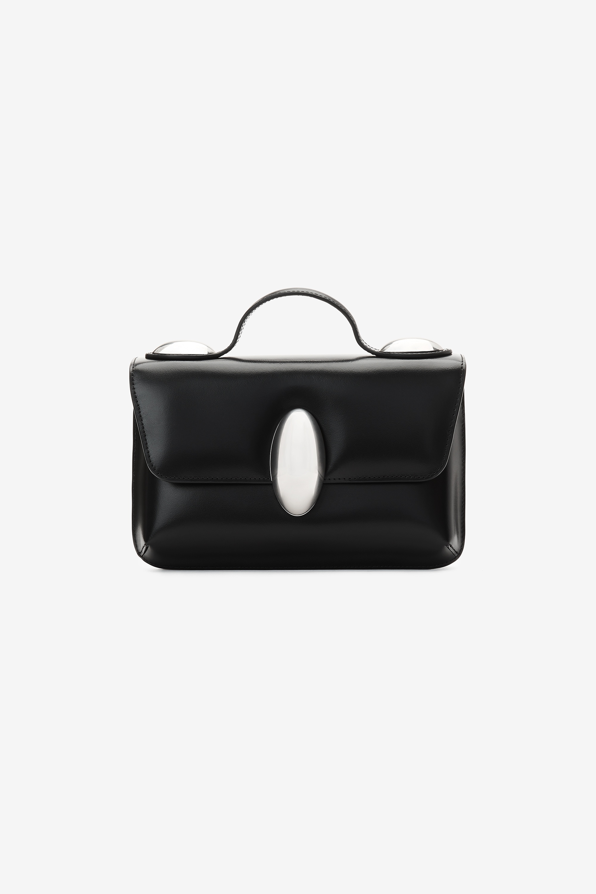 dome pouchette in leather - 1