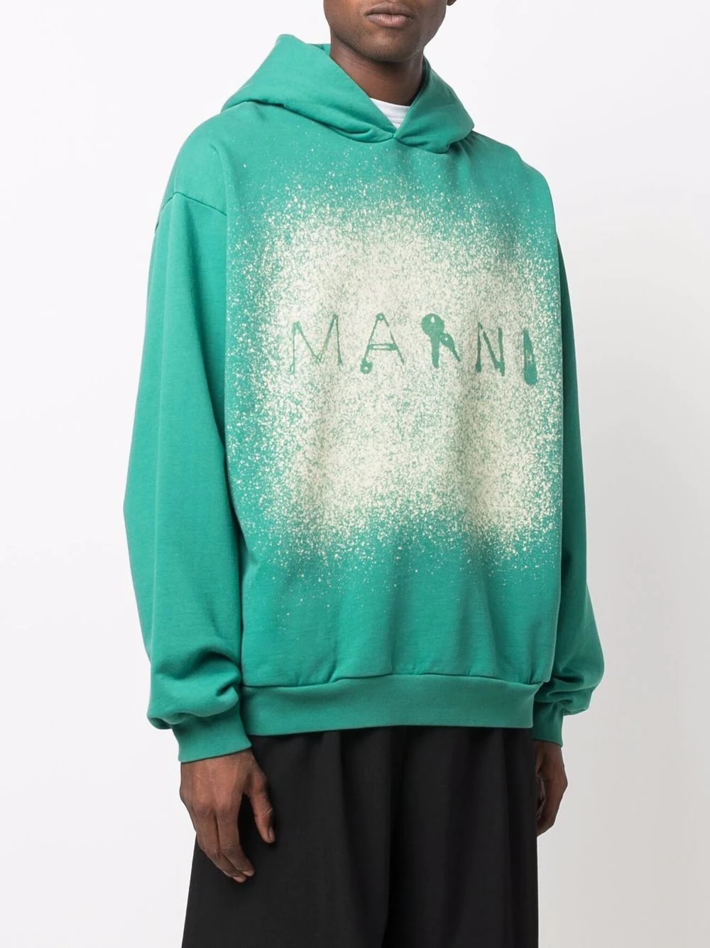 Found Objects logo-print hoodie - 4