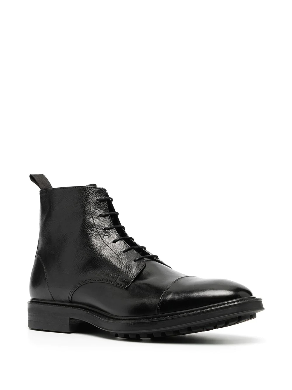 polished oxford boots - 2