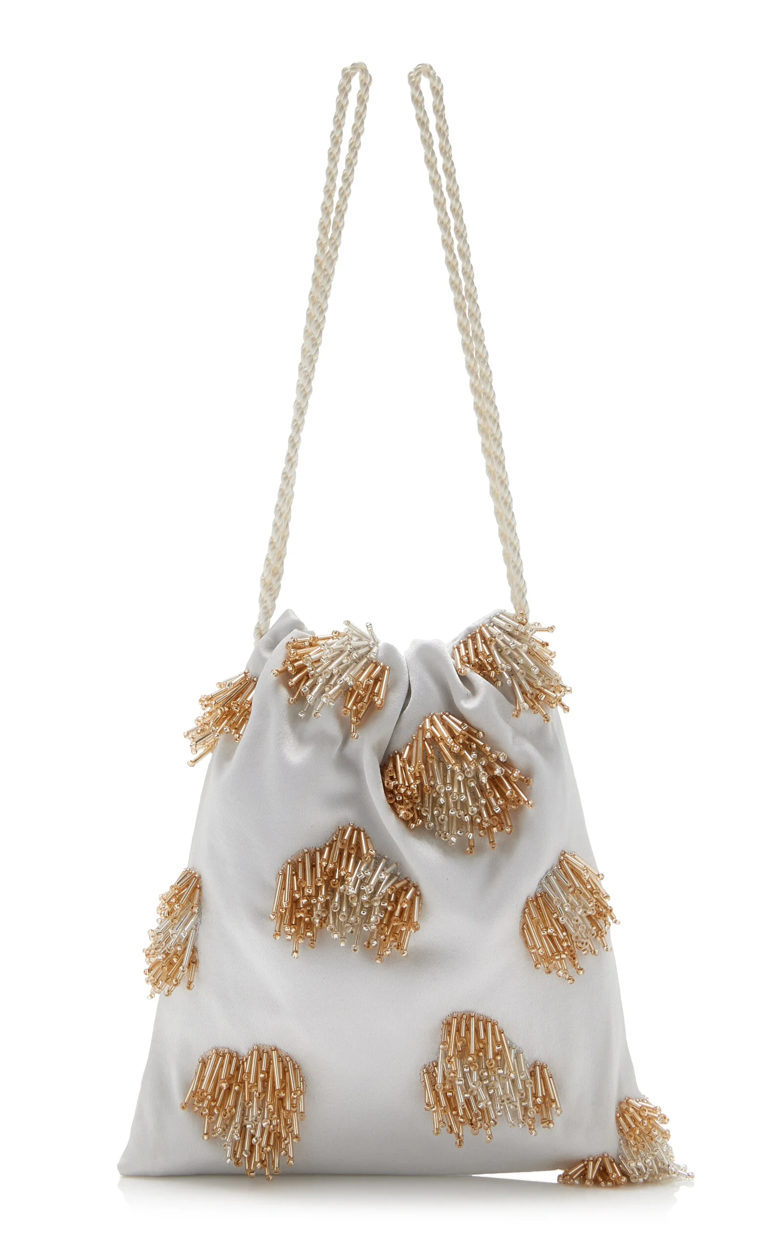 Gala Beaded Bag neutral - 1