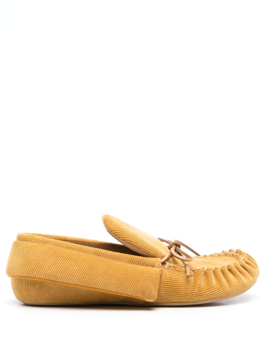 bow-embellished loafers - 1