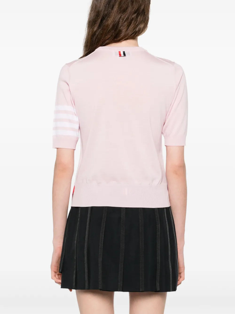 Thom Browne Women Tank Top With Striped Detail - 4