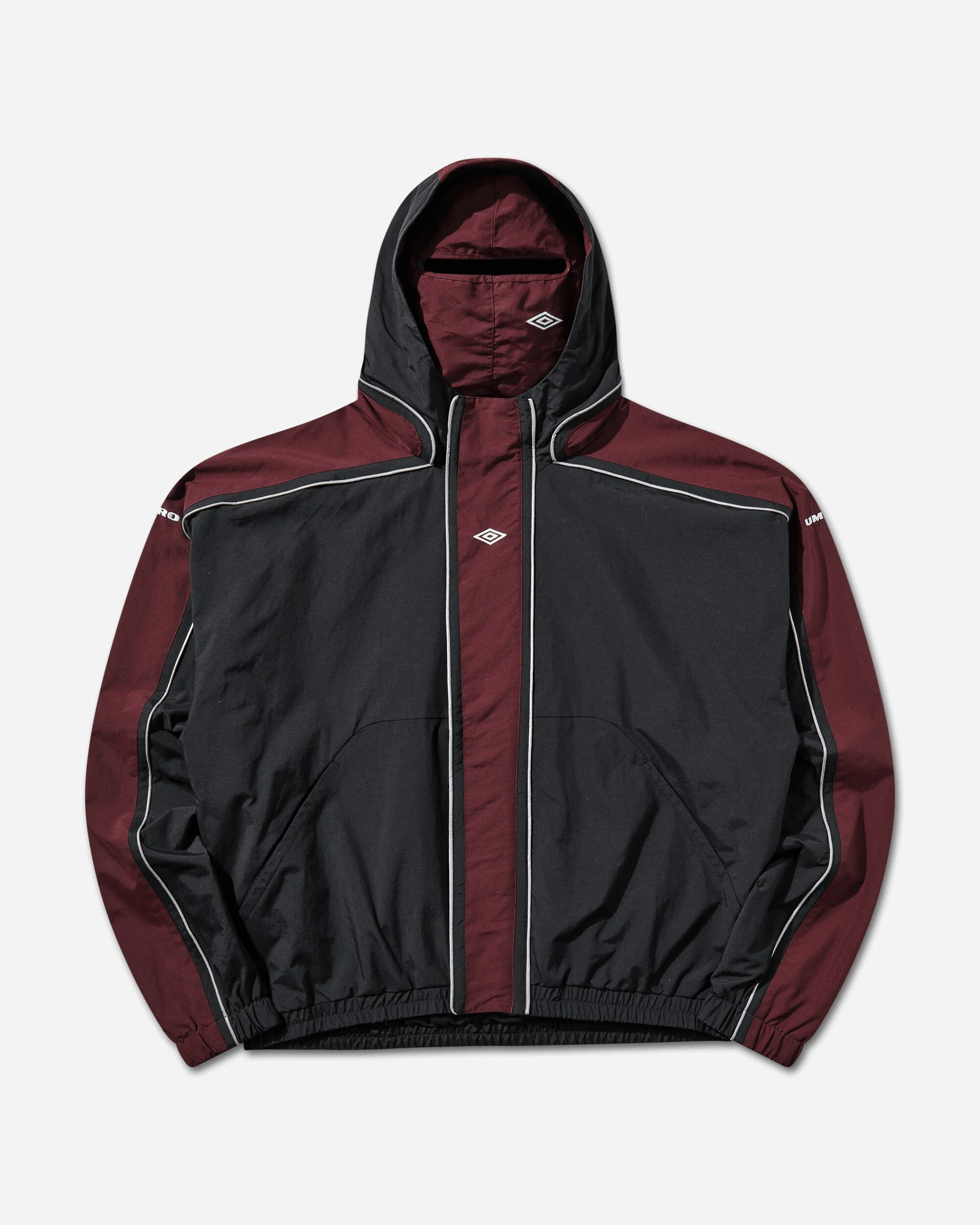 Bench Jacket Burgundy / Carbon Black - 1