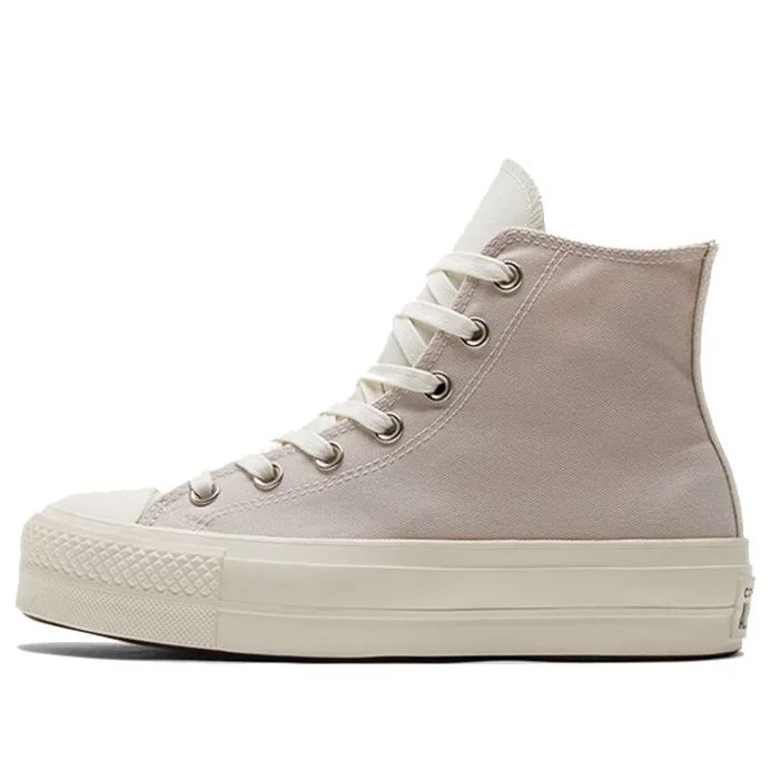 (WMNS) Converse Chuck Taylor All Star Tri-Panel High 'Color Block - Hemp Desert Sand' A01581C - 1
