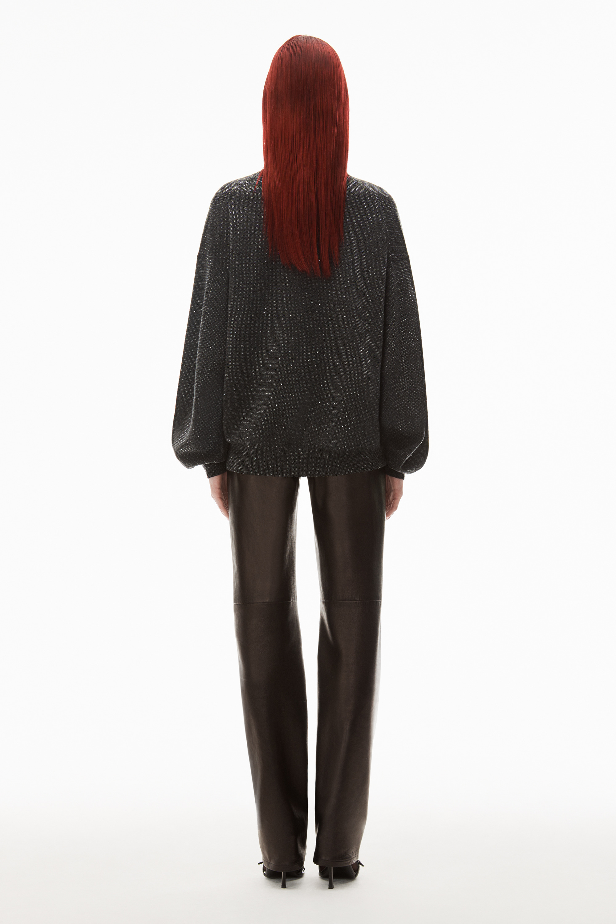 CREWNECK PULLOVER IN WOOL - 4
