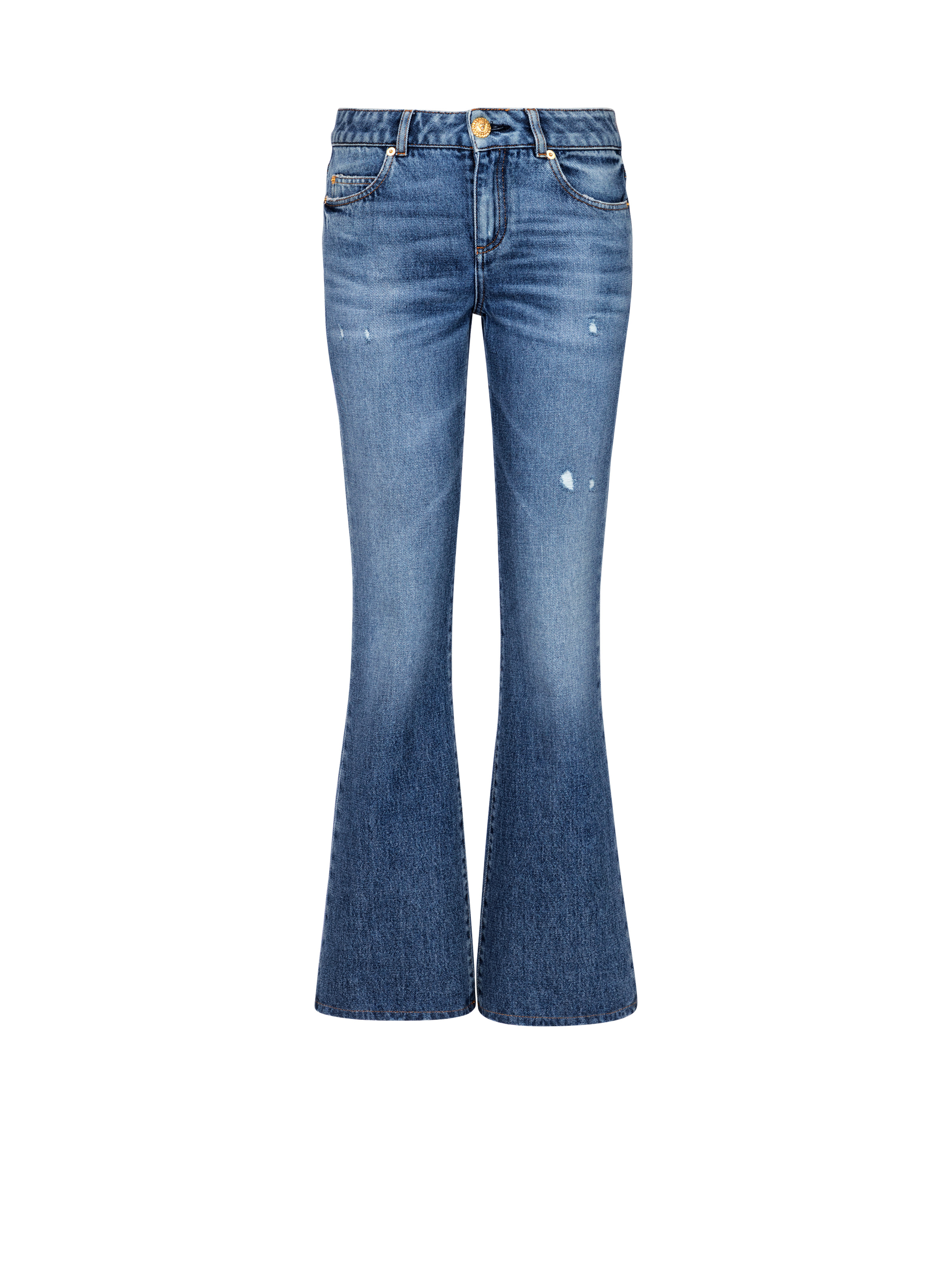 Flared denim jeans - 1