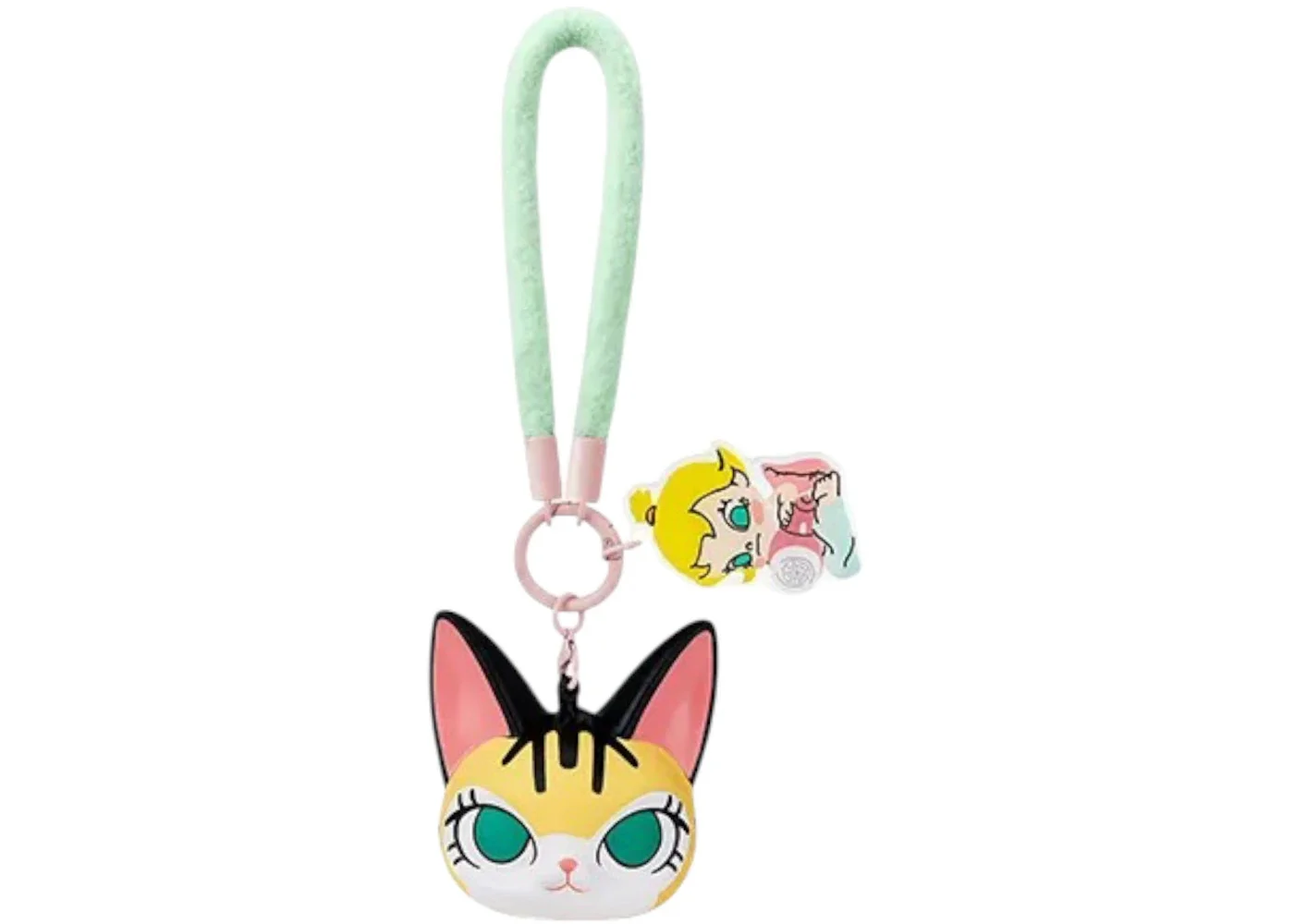 Pop Mart Baby Molly & Baby Tabby Series Face the Storm Pinch Pendant - 1