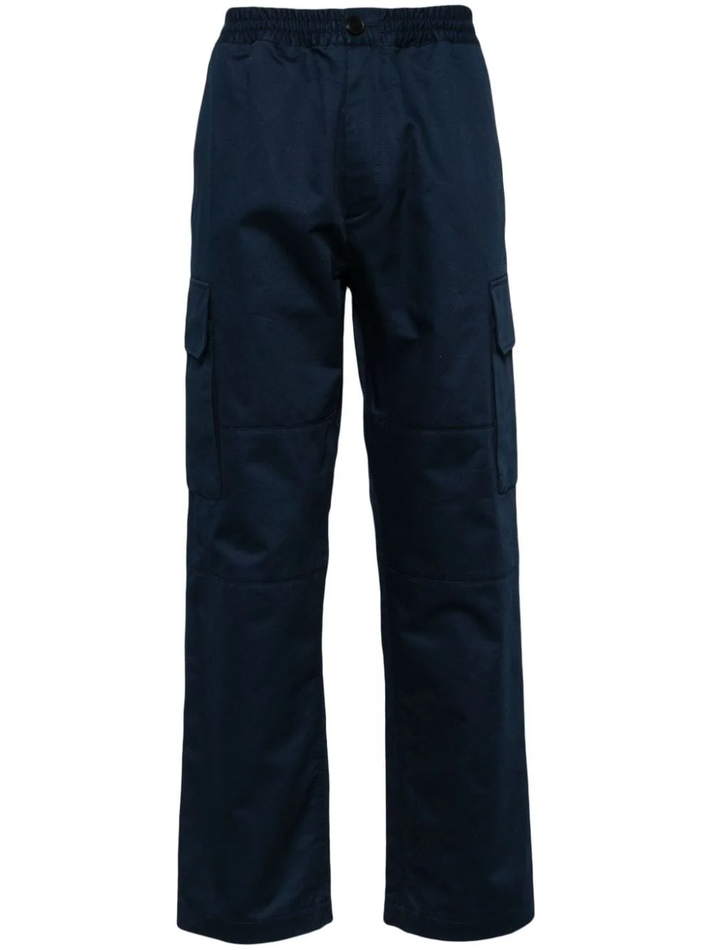 straight-leg cotton cargo trousers - 1