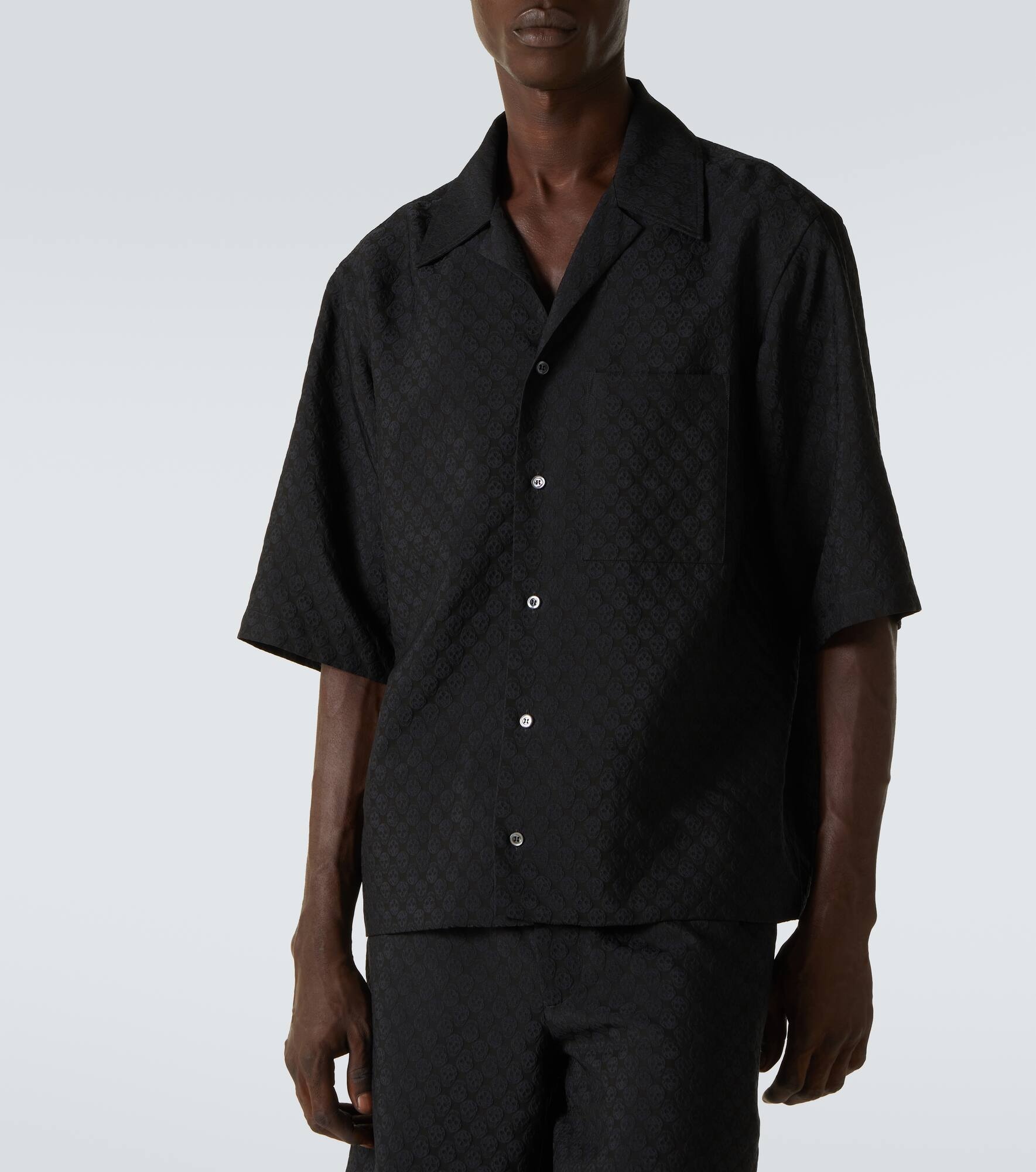Oversized bowling shirt - 3