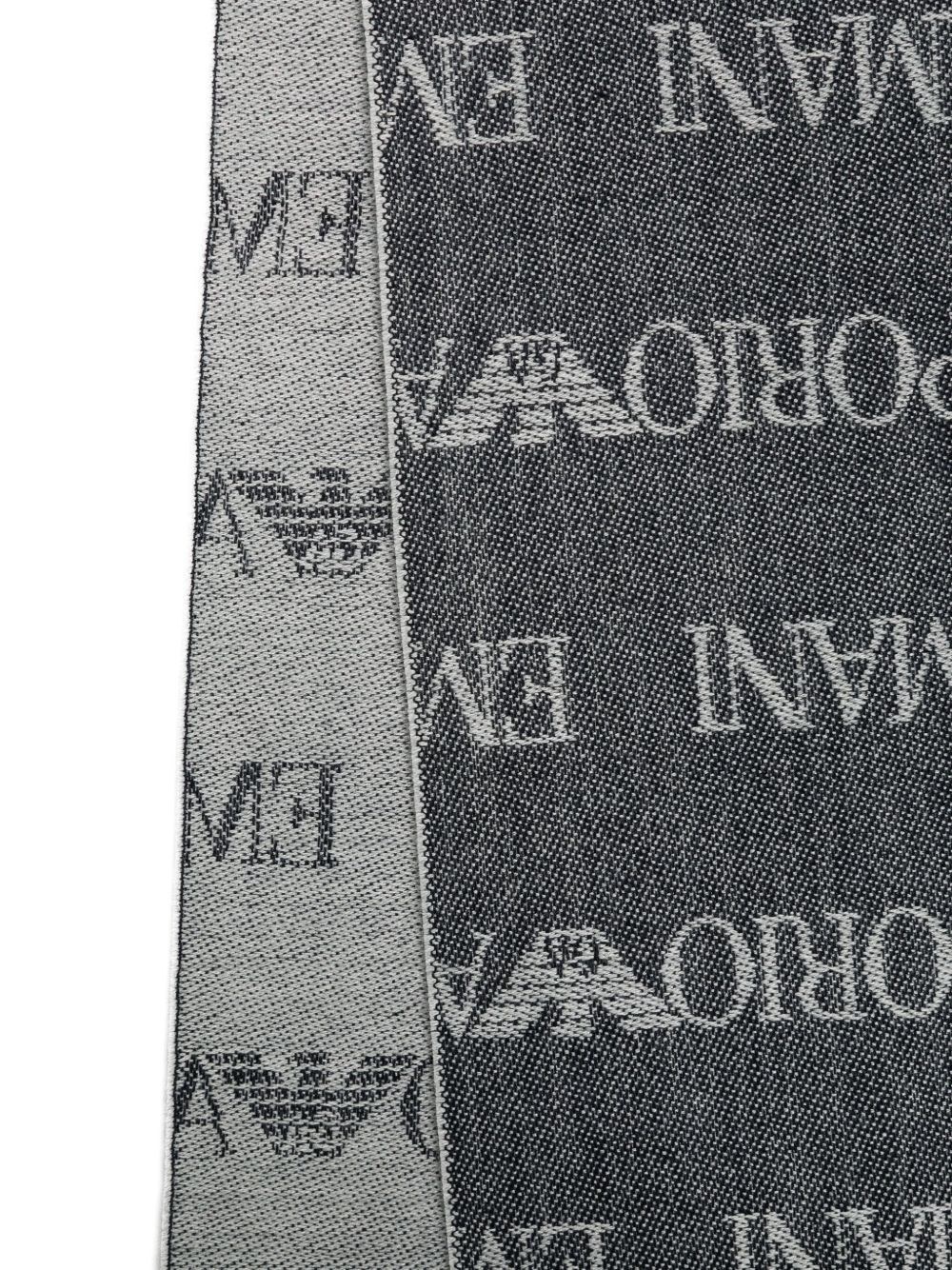 Wool blend scarf - 2