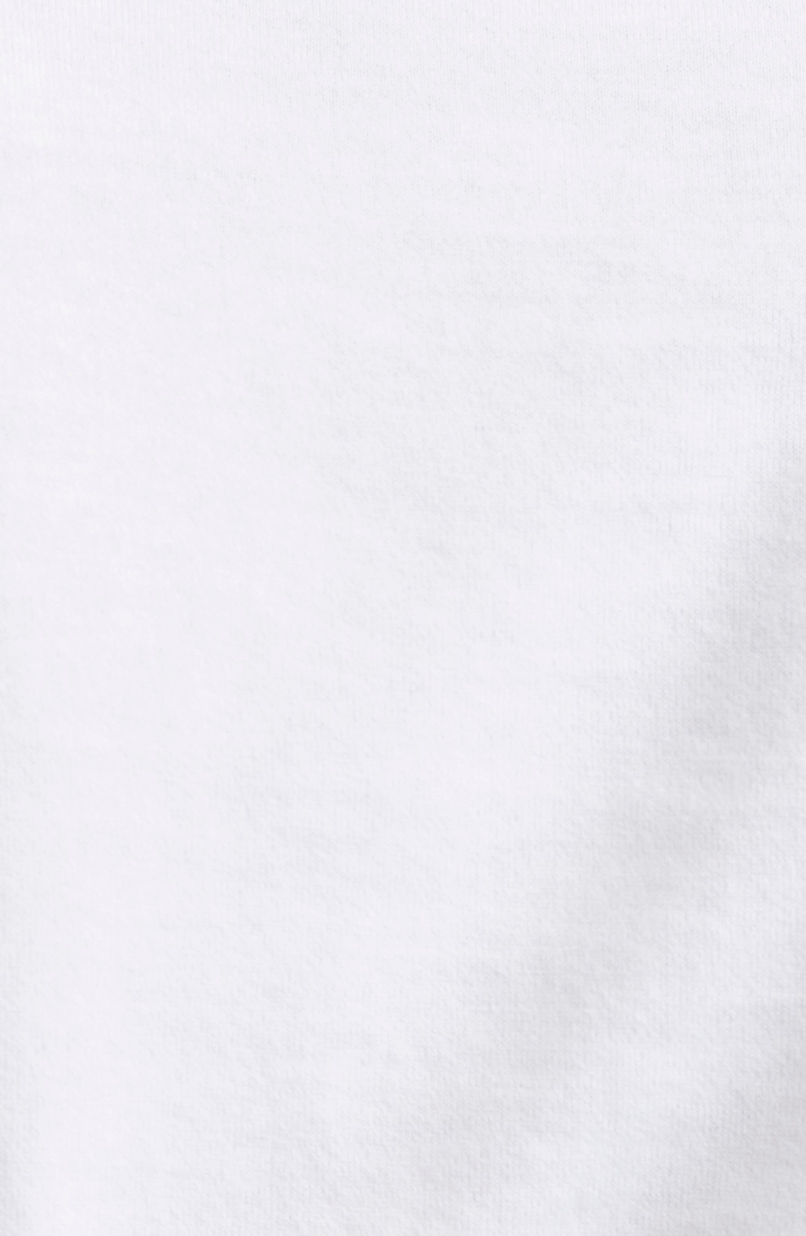 Dolce&Gabbana Tie Hem Cotton Jersey T-Shirt in Optical White at Nordstrom - 6