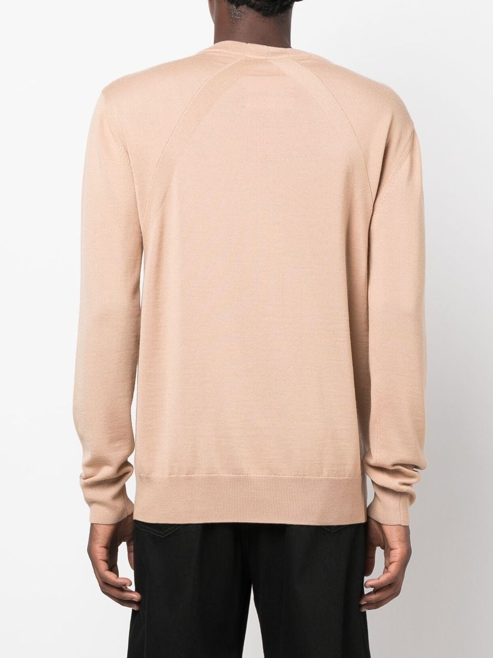 wool crew-neck jumper - 4