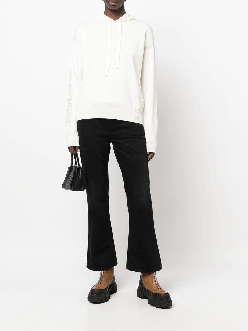 Canada Goose logo pullover hoodie outlook