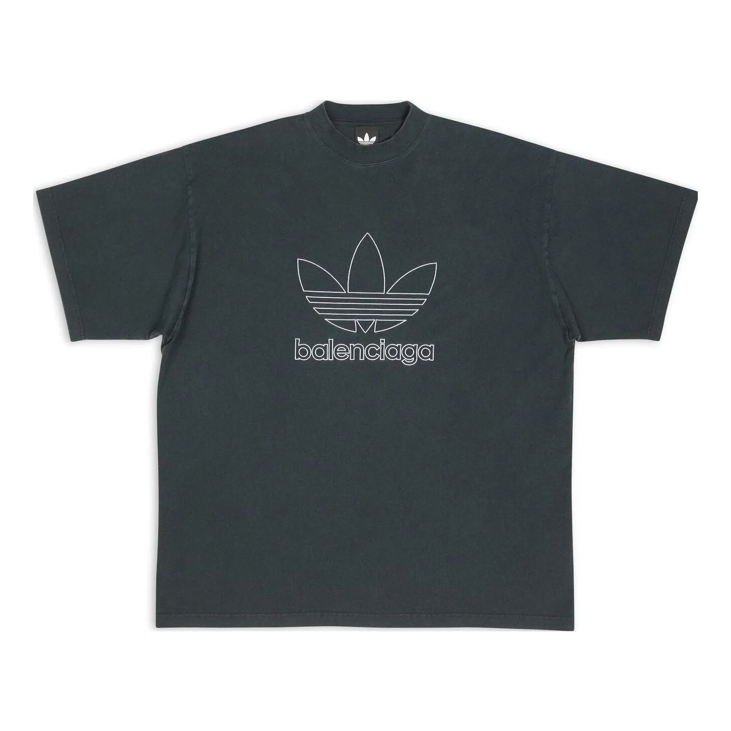 Balenciaga x adidas T-Shirt Oversized 'Green' 723976TNVN83775 - 1
